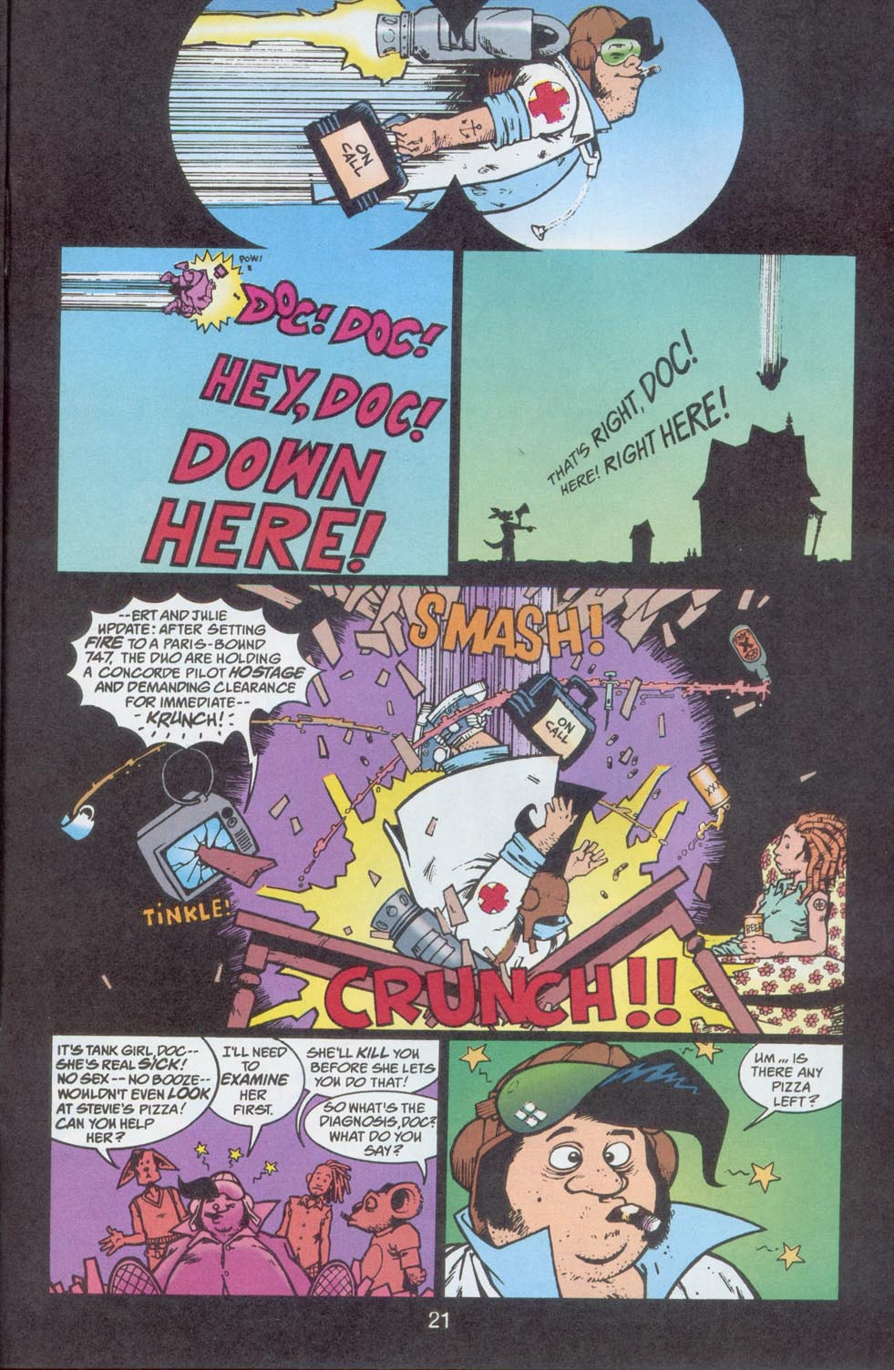 Read online Tank Girl: Apocalypse comic -  Issue #1 - 22