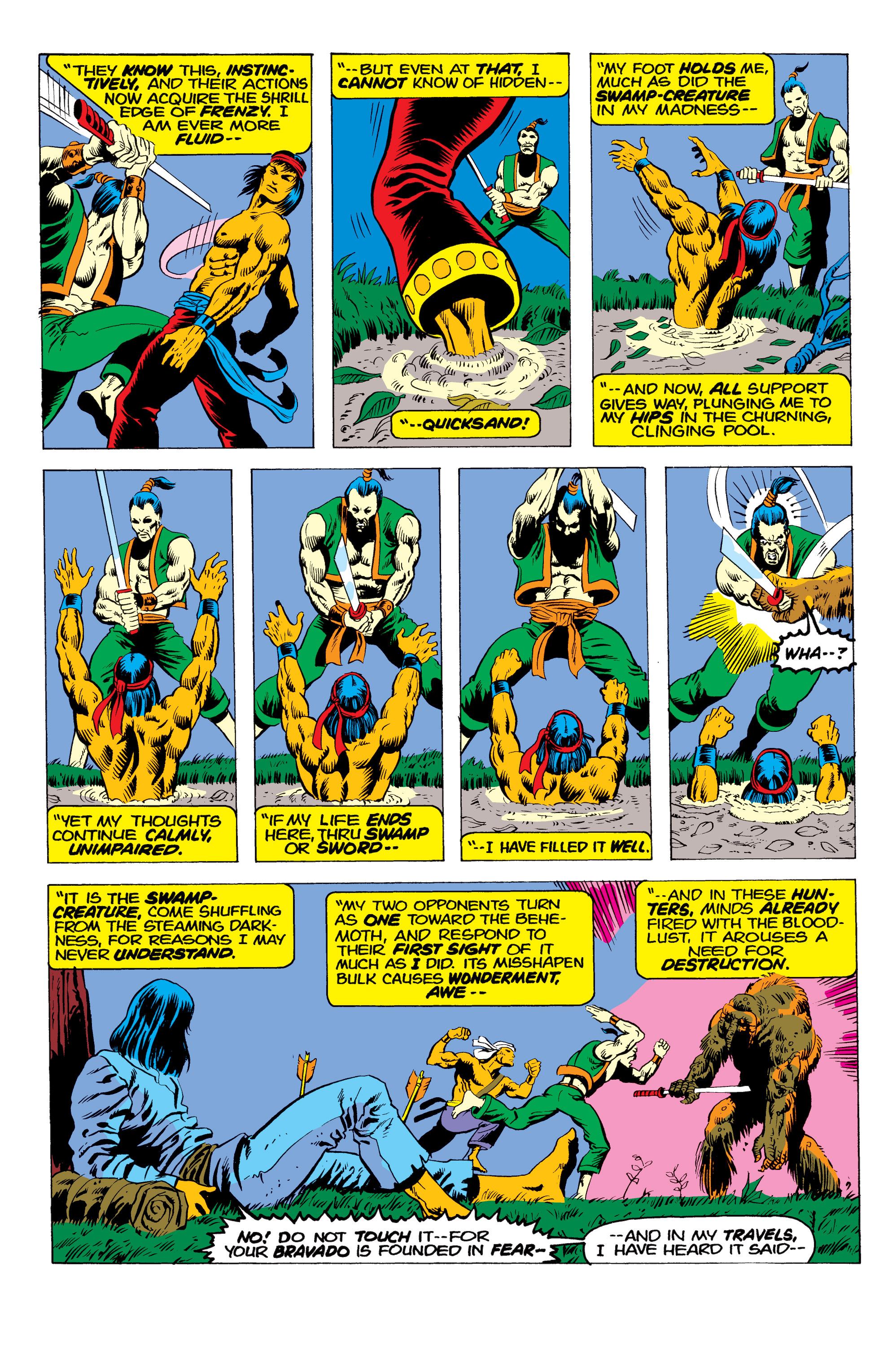 Read online Master of Kung Fu Epic Collection: Weapon of the Soul comic -  Issue # TPB (Part 1) - 99