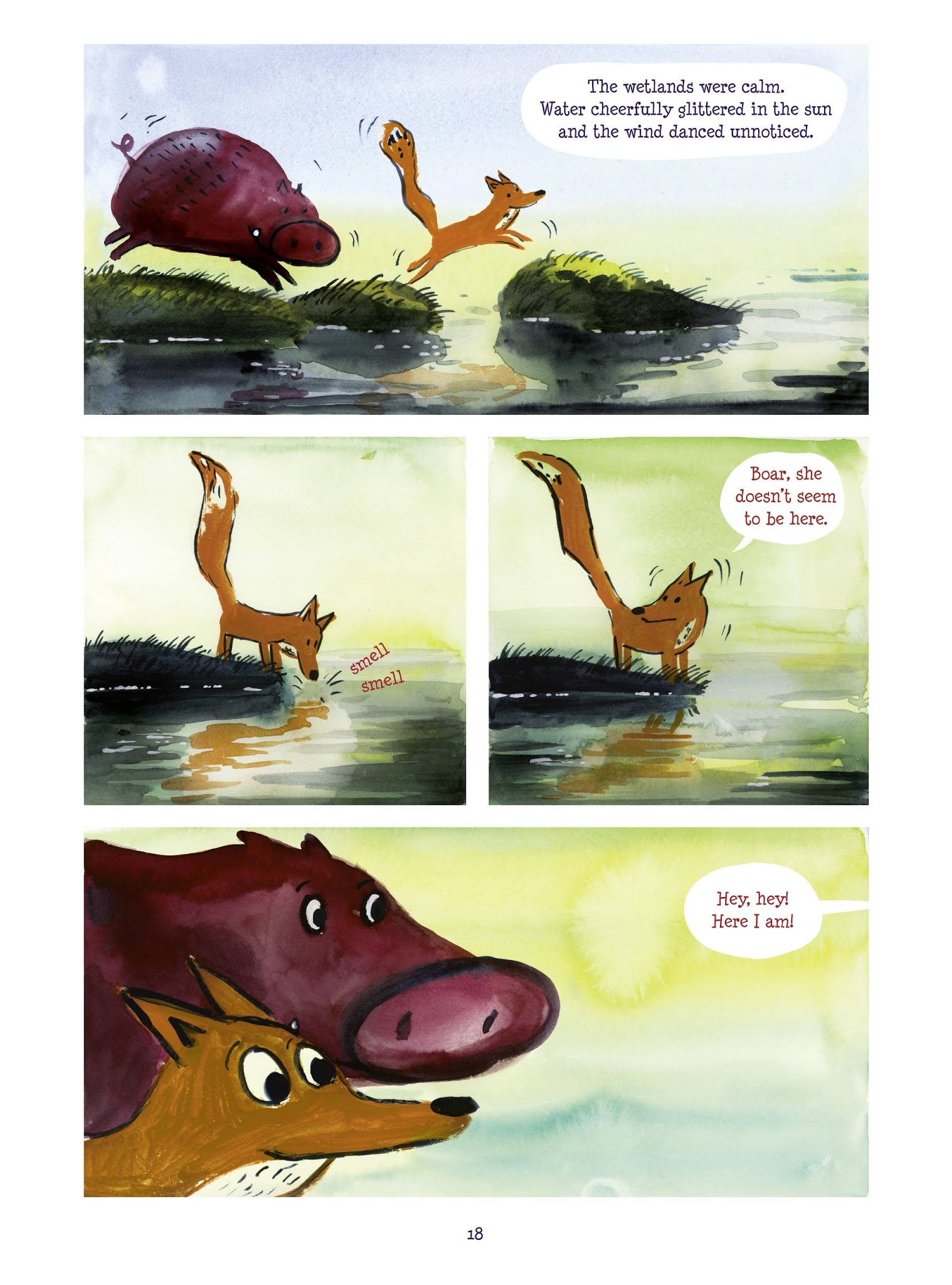 Read online Tiny Fox and Great Boar comic -  Issue #3 - 18