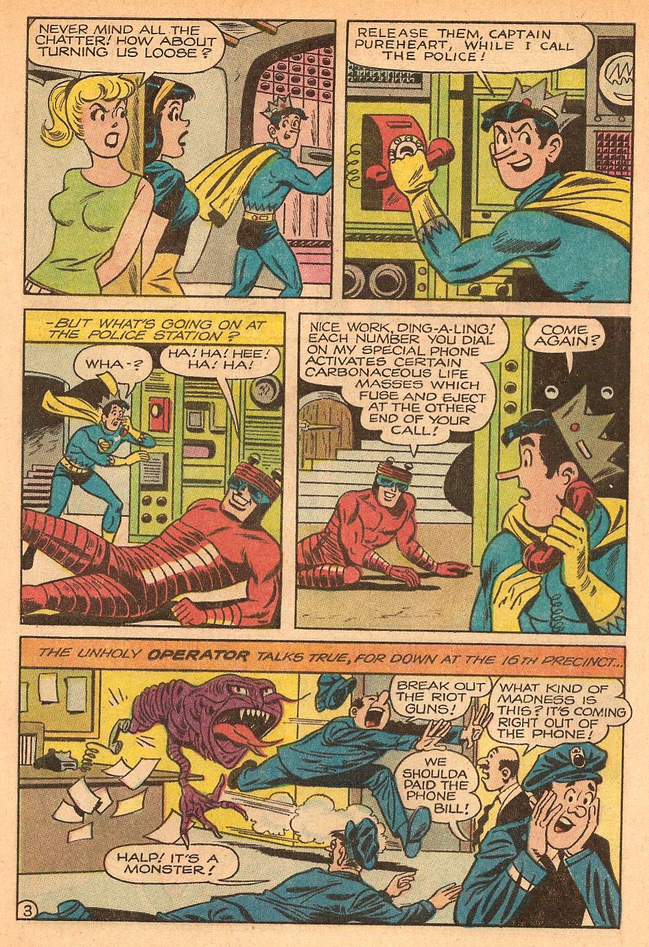 Read online Jughead As Captain Hero comic -  Issue #4 - 5
