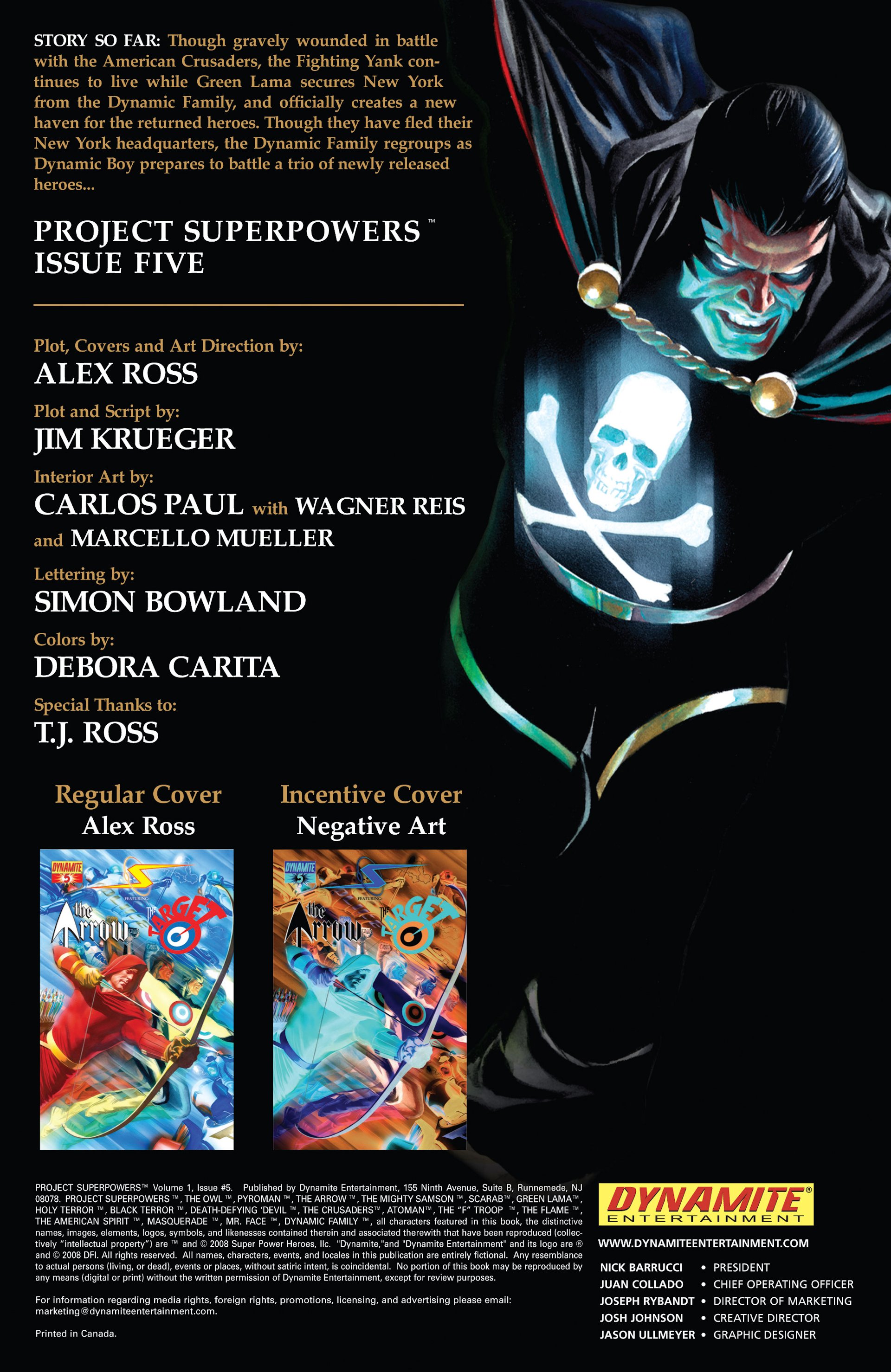 Read online Project Superpowers comic -  Issue #5 - 2