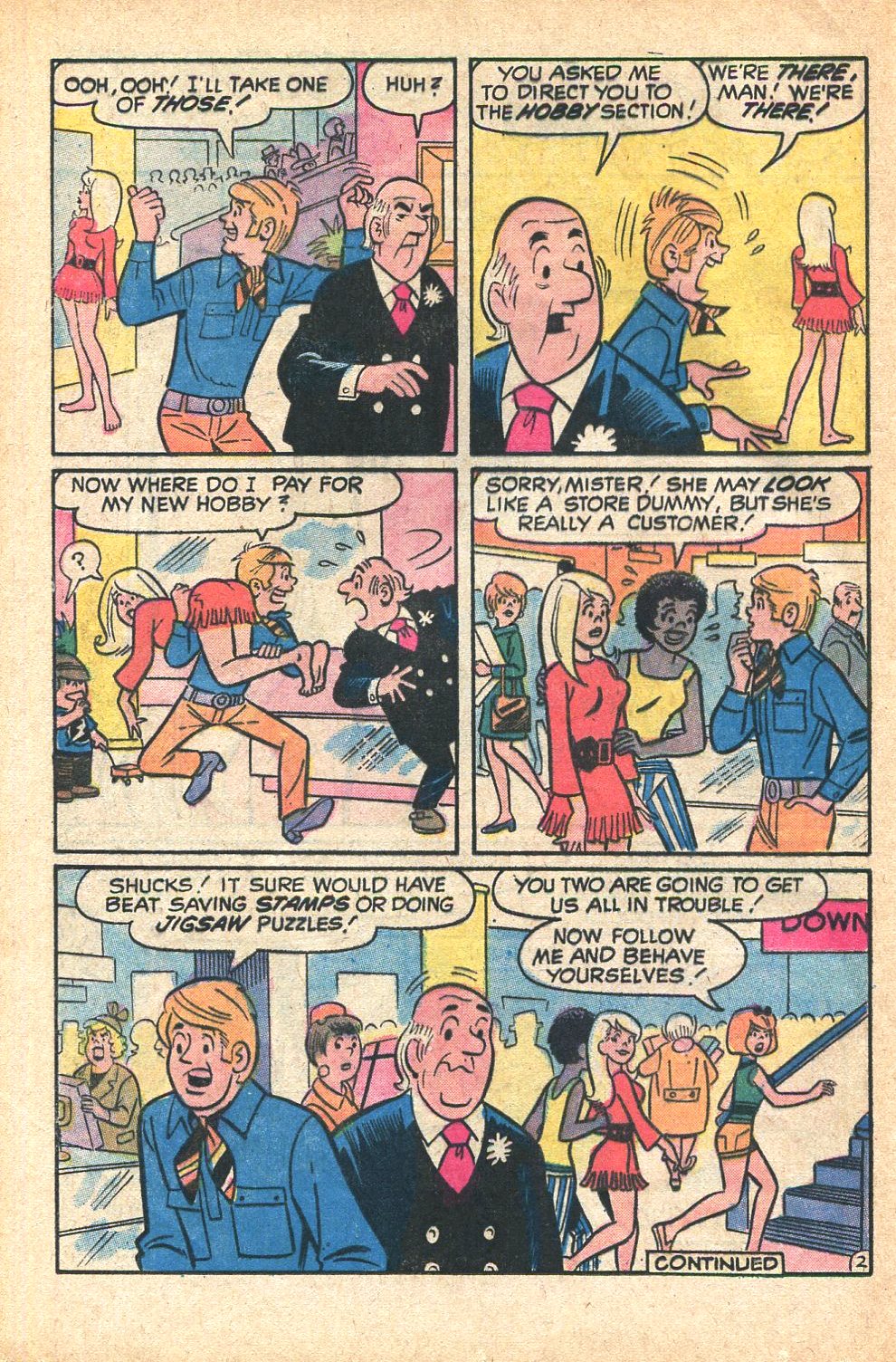 Read online Archie's TV Laugh-Out comic -  Issue #20 - 36