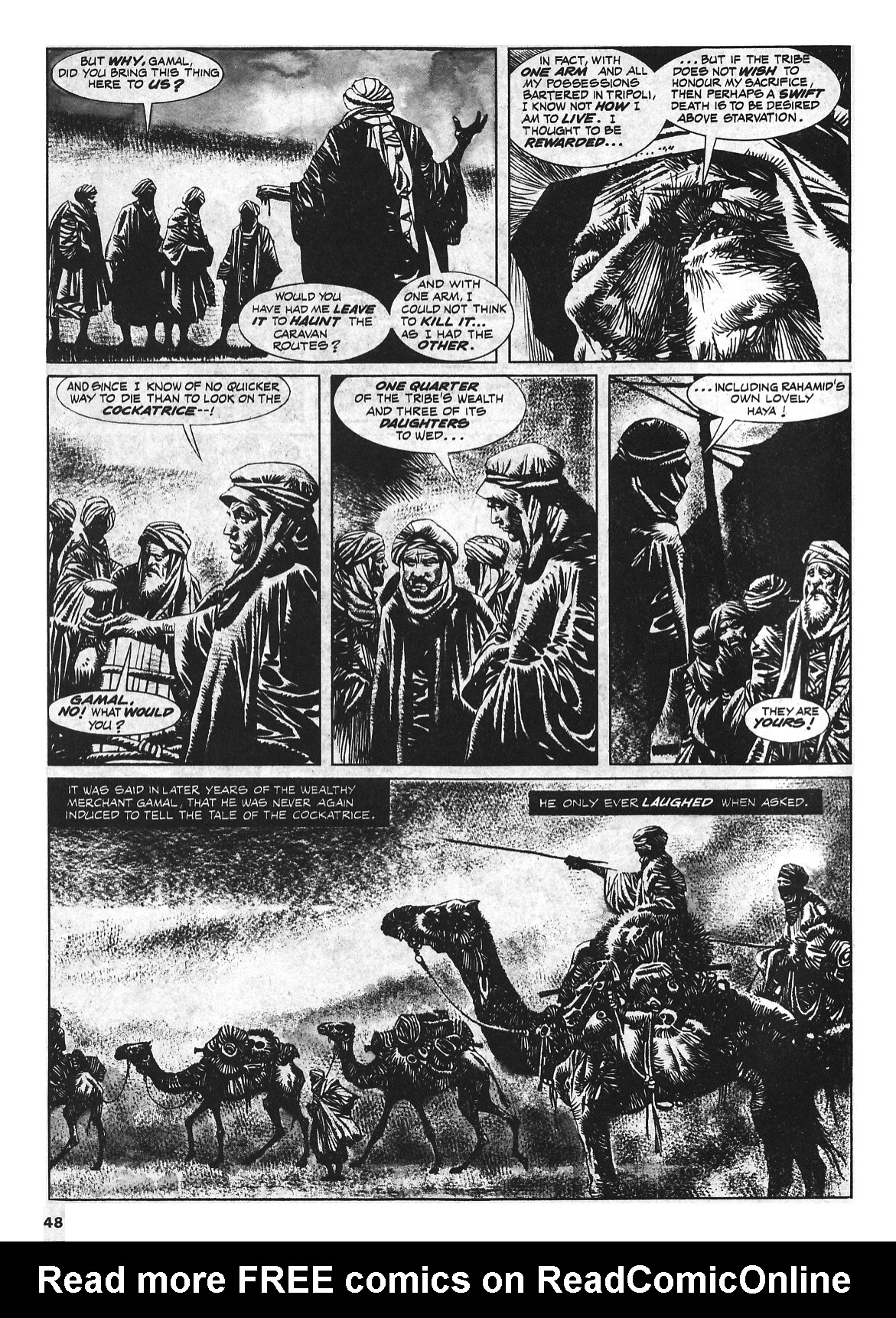 Read online Vampirella (1969) comic -  Issue #47 - 48