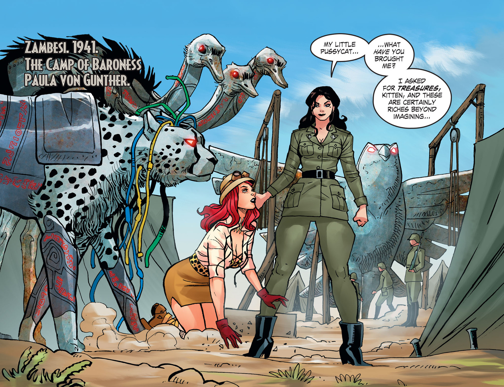 Read online DC Comics: Bombshells comic -  Issue #62 - 3