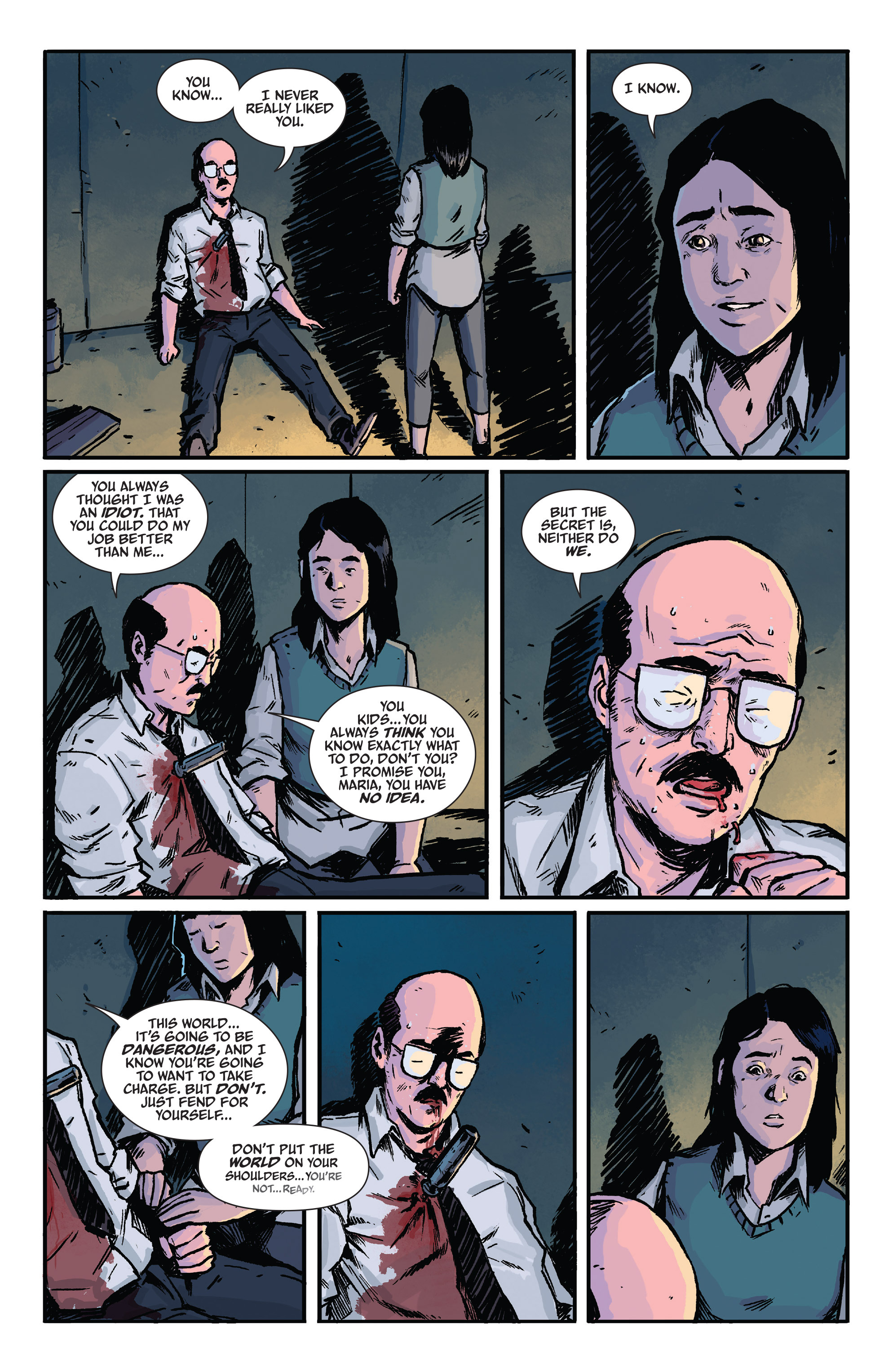 Read online The Woods comic -  Issue #4 - 22