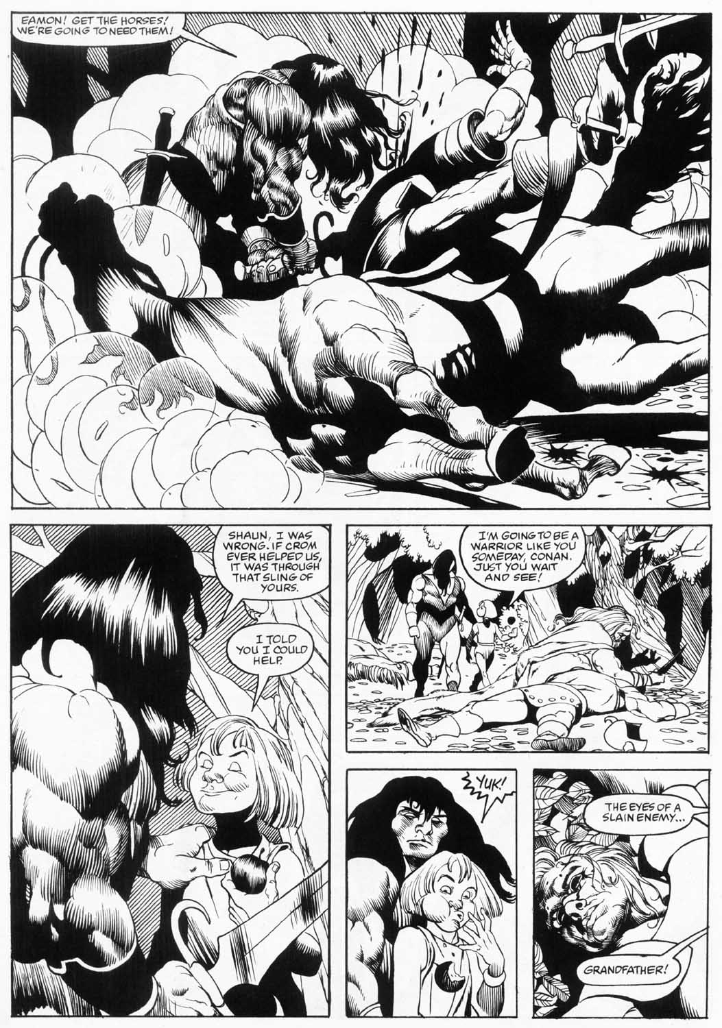 Read online The Savage Sword Of Conan comic -  Issue #157 - 30
