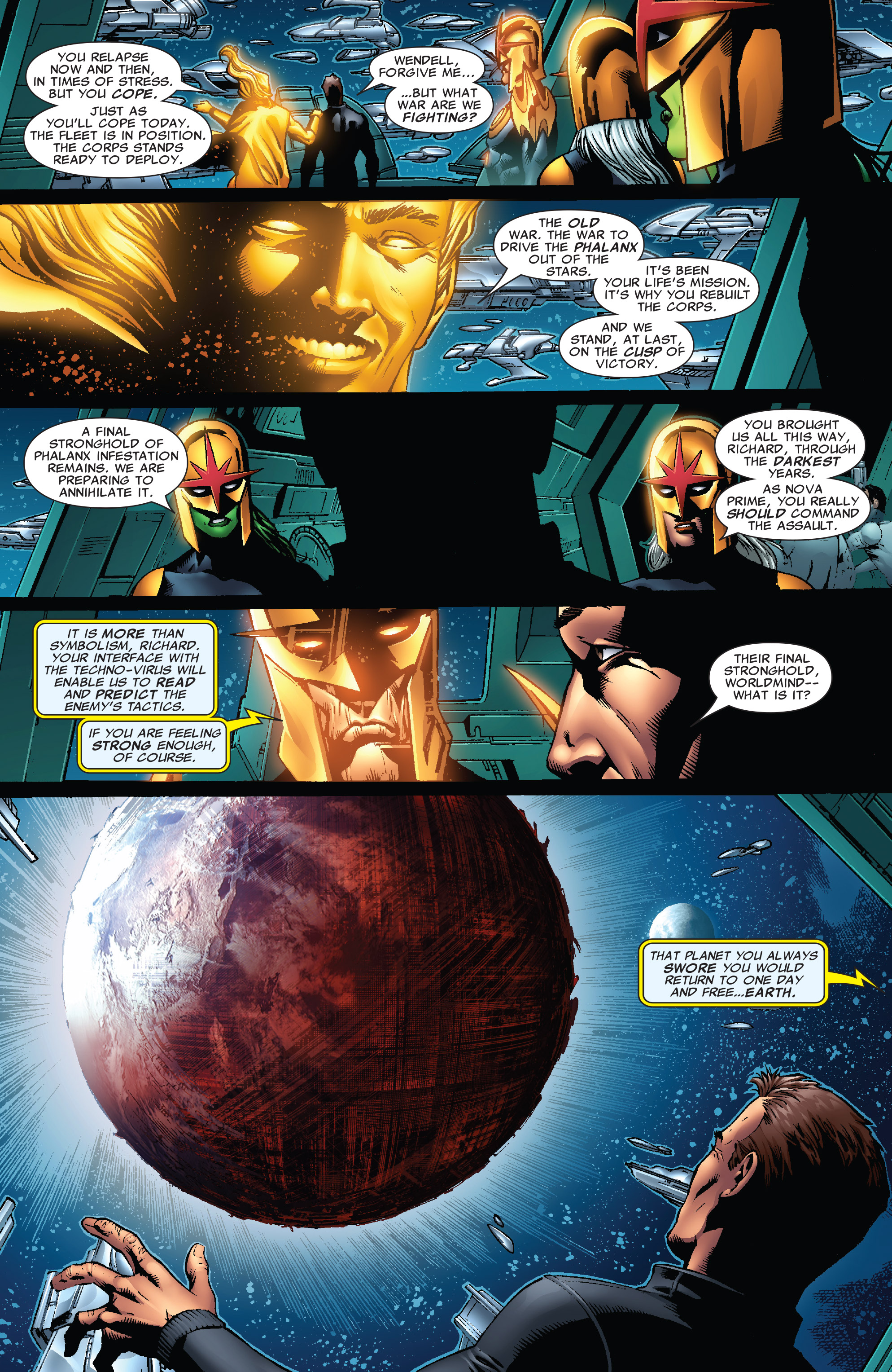 Read online Nova (2007) comic -  Issue # Annual 1 - 10