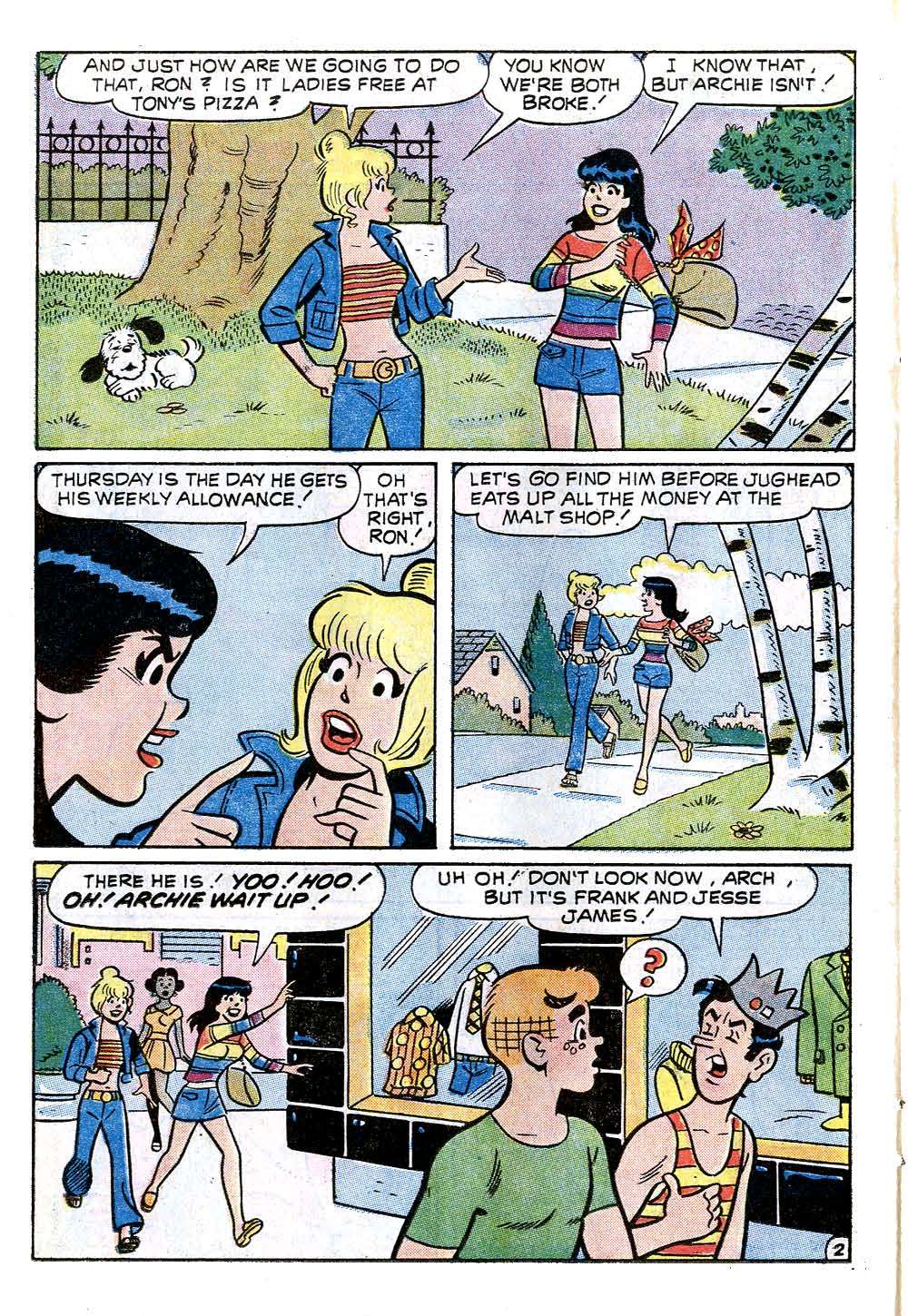 Read online Archie's Girls Betty and Veronica comic -  Issue #215 - 14