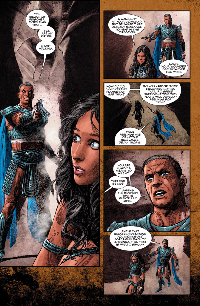 Read online John Carter: The World of Mars comic -  Issue #3 - 4