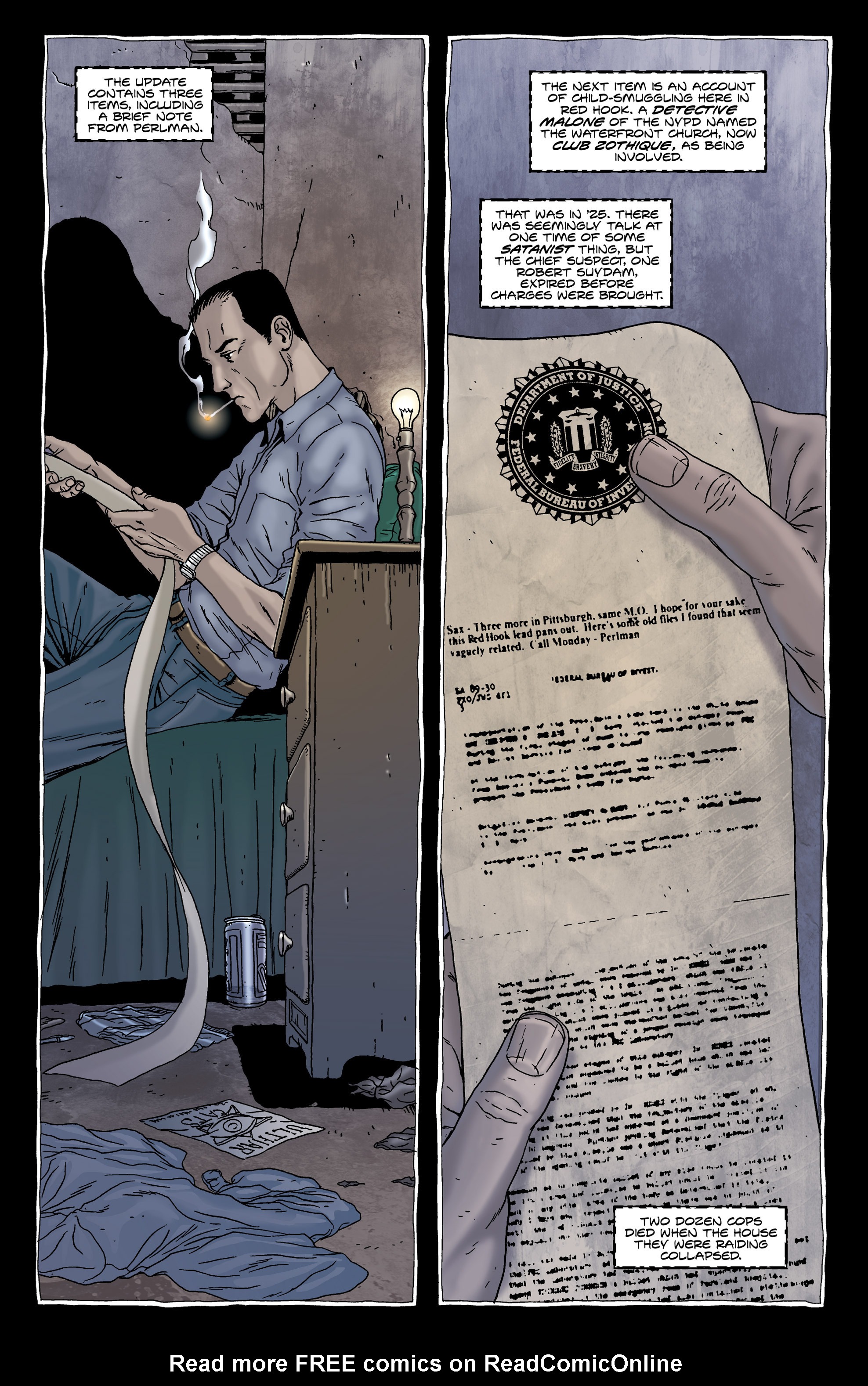 Read online Alan Moore's The Courtyard comic -  Issue # TPB - 27