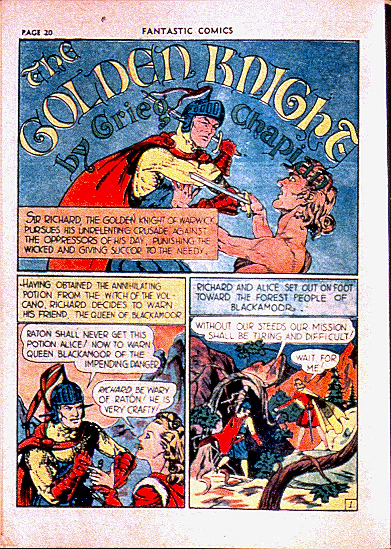 Read online Fantastic Comics comic -  Issue #13 - 23