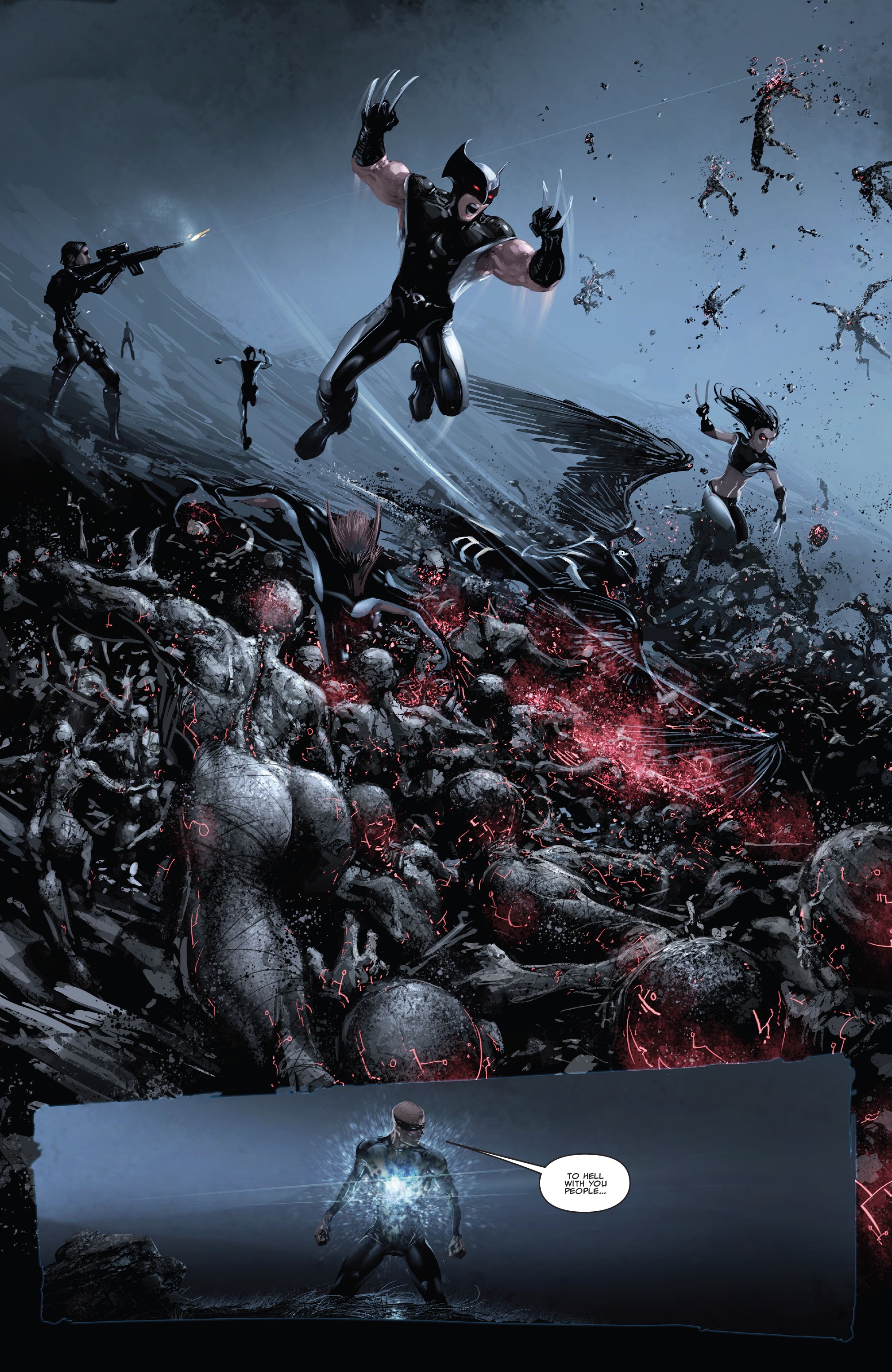 Read online X-Men Milestones: Necrosha comic -  Issue # TPB (Part 2) - 12