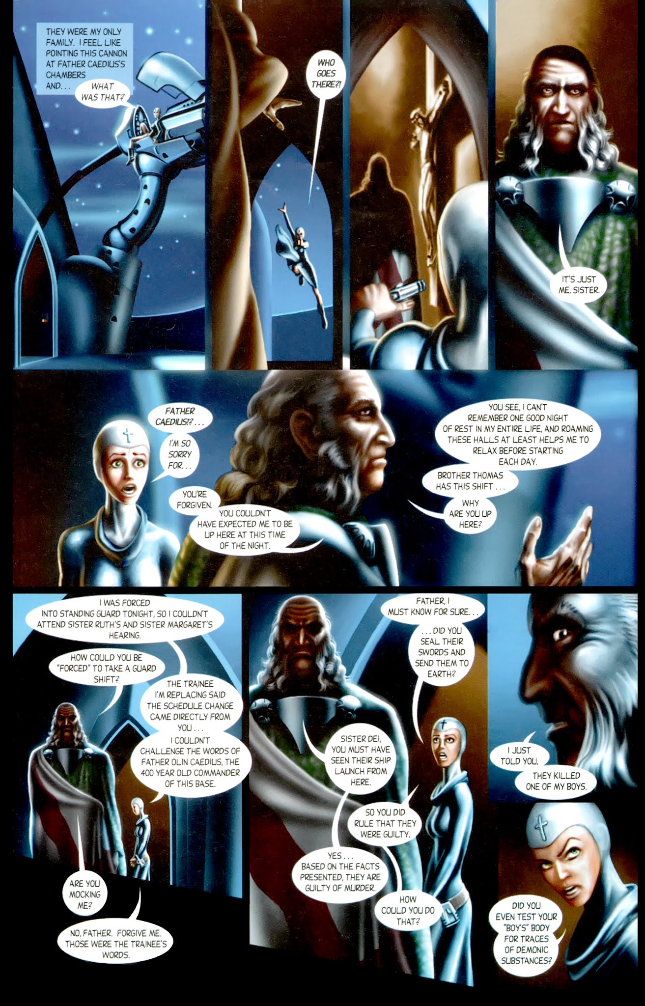Read online Warrior Nun Dei: Aftertime comic -  Issue #1 - 10
