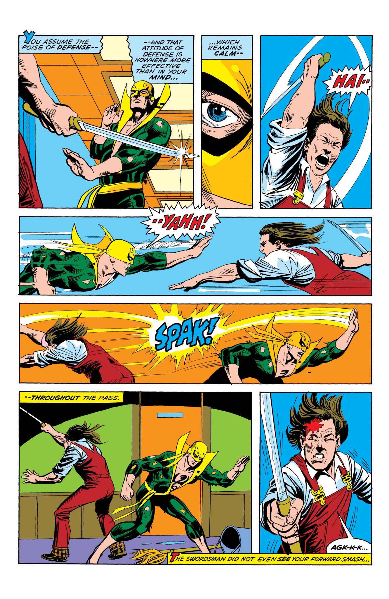 Read online Marvel Masterworks: Iron Fist comic -  Issue # TPB 1 (Part 1) - 60