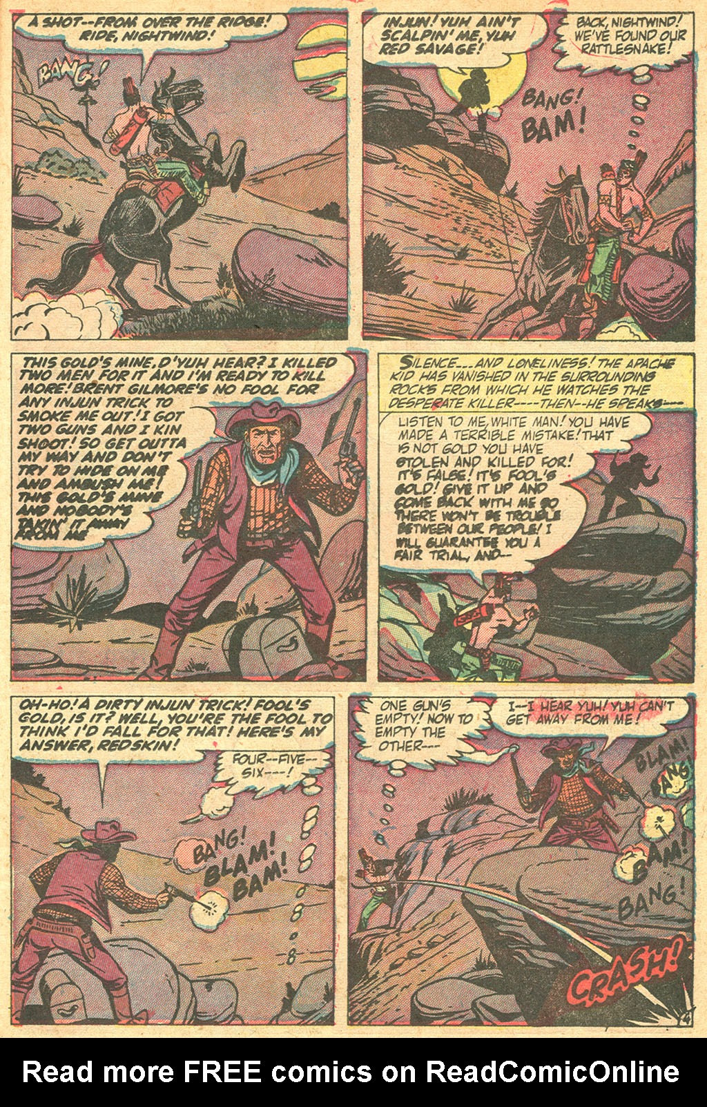 Read online Kid Colt Outlaw comic -  Issue #20 - 23