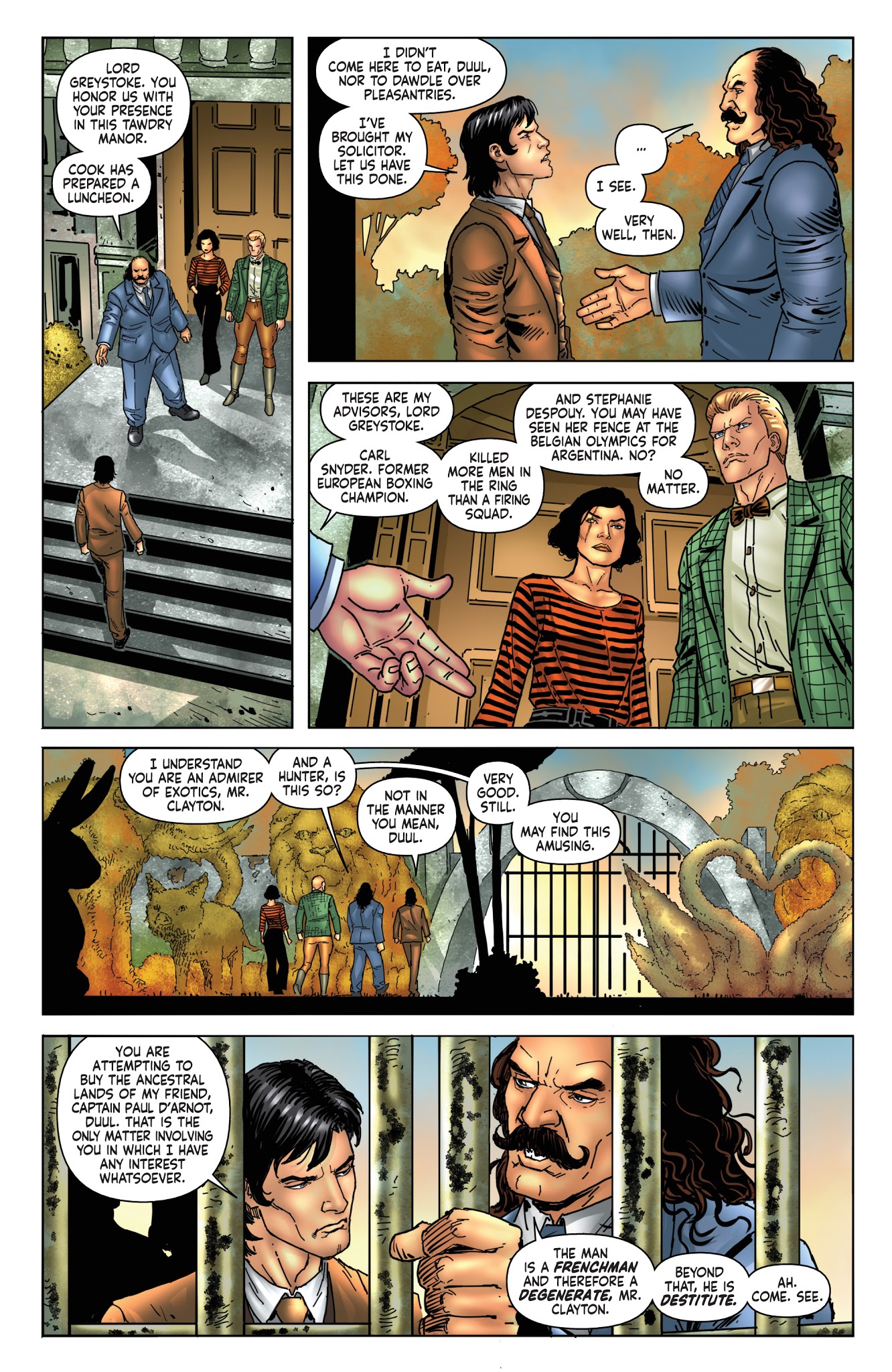 Read online Red Sonja/Tarzan comic -  Issue #1 - 16