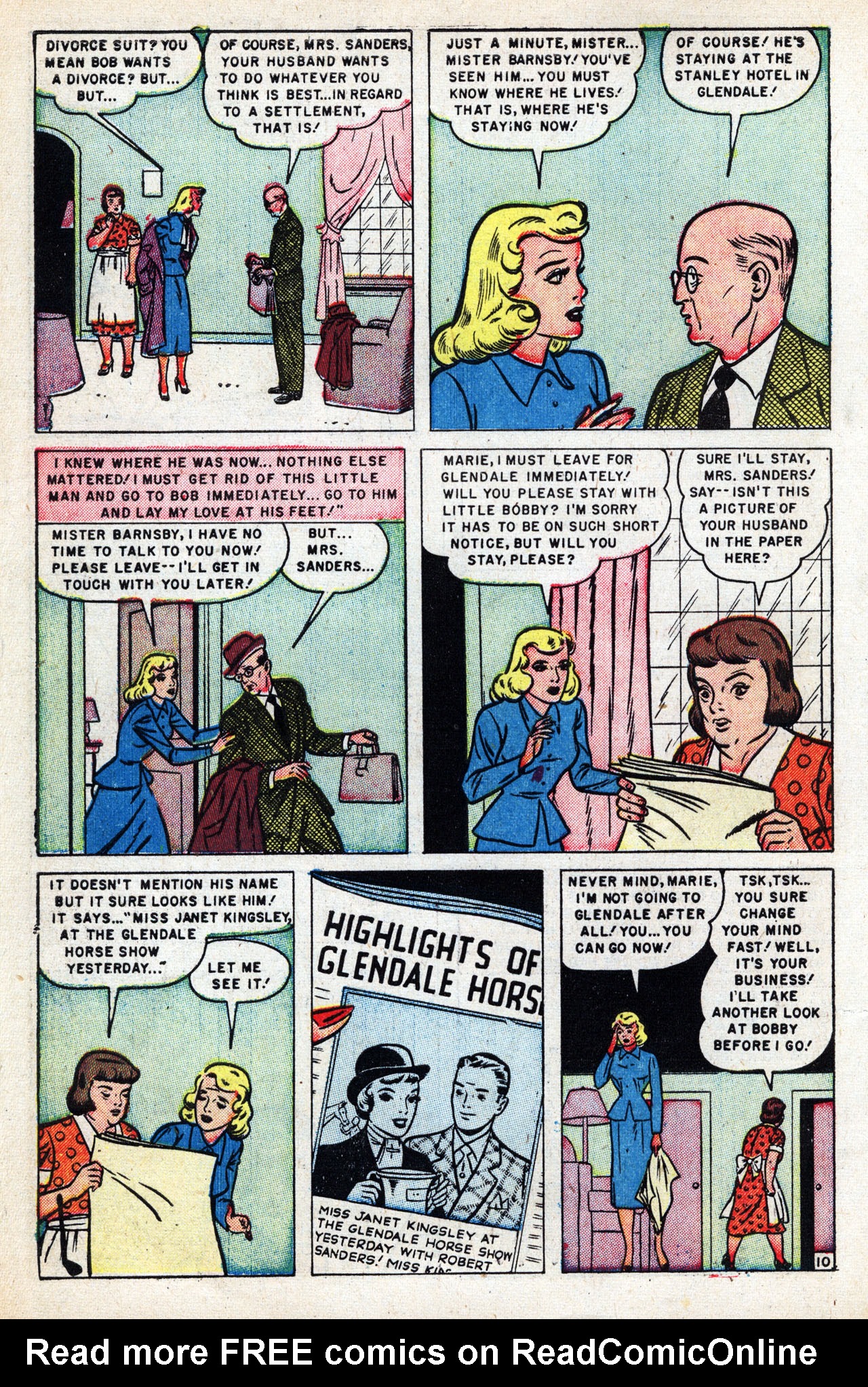 Read online Love Romances comic -  Issue #6 - 12