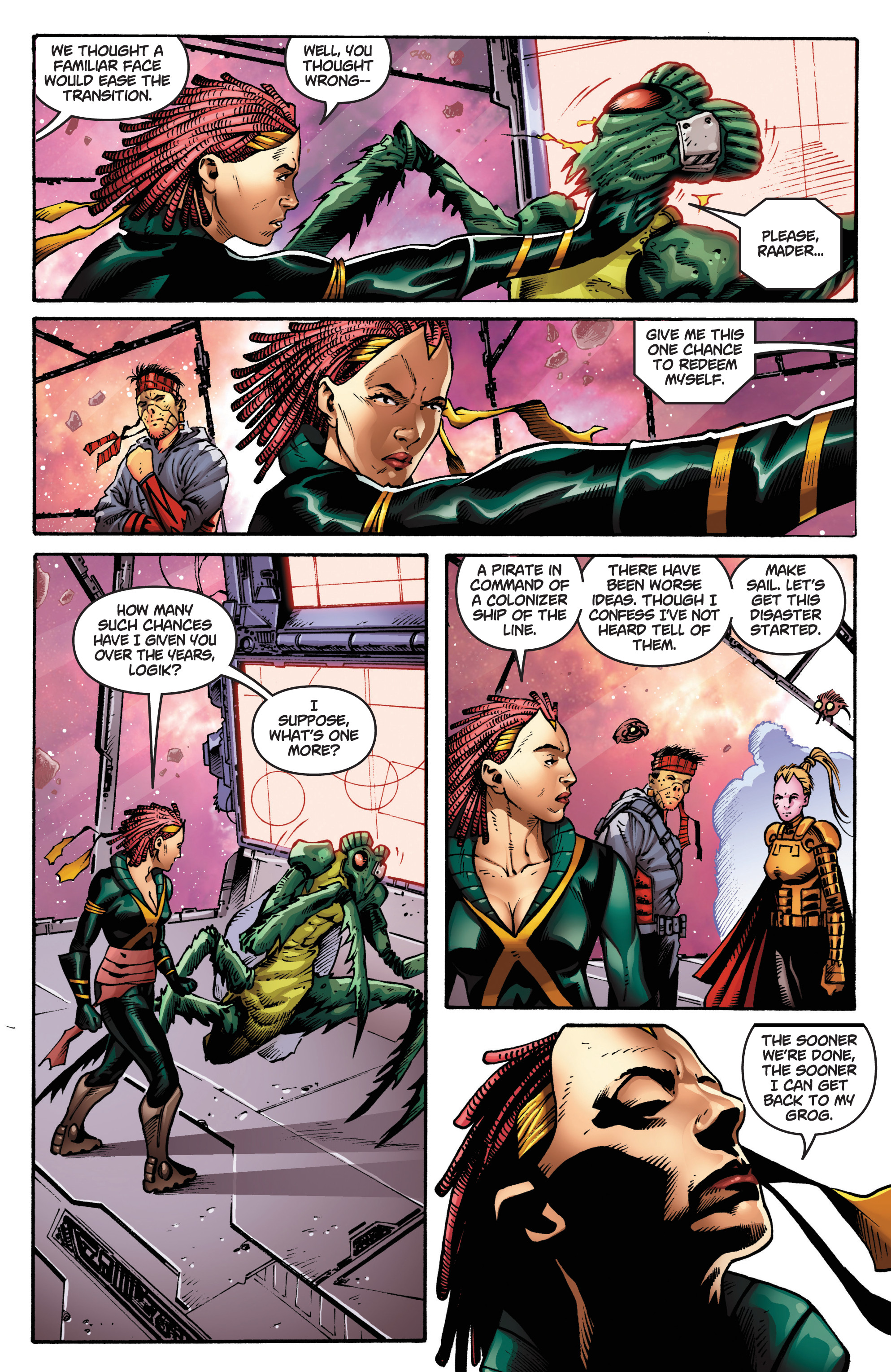Read online Swashbucklers: The Saga Continues comic -  Issue # _TPB 1 - 58