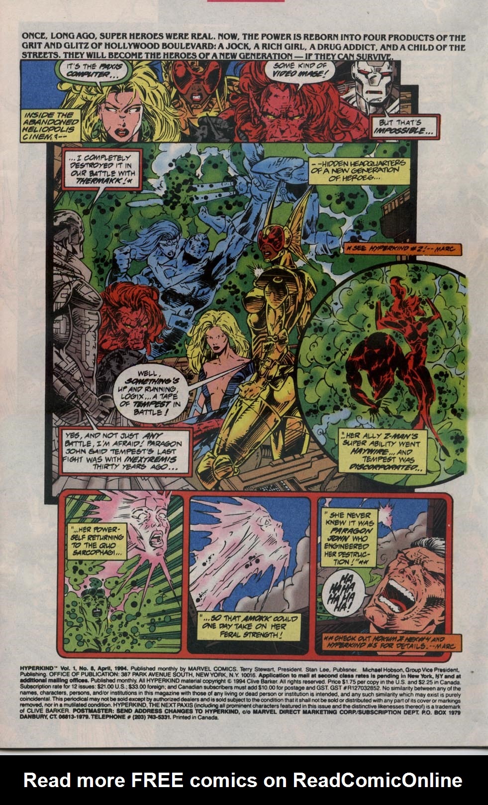 Read online Hyperkind comic -  Issue #8 - 2