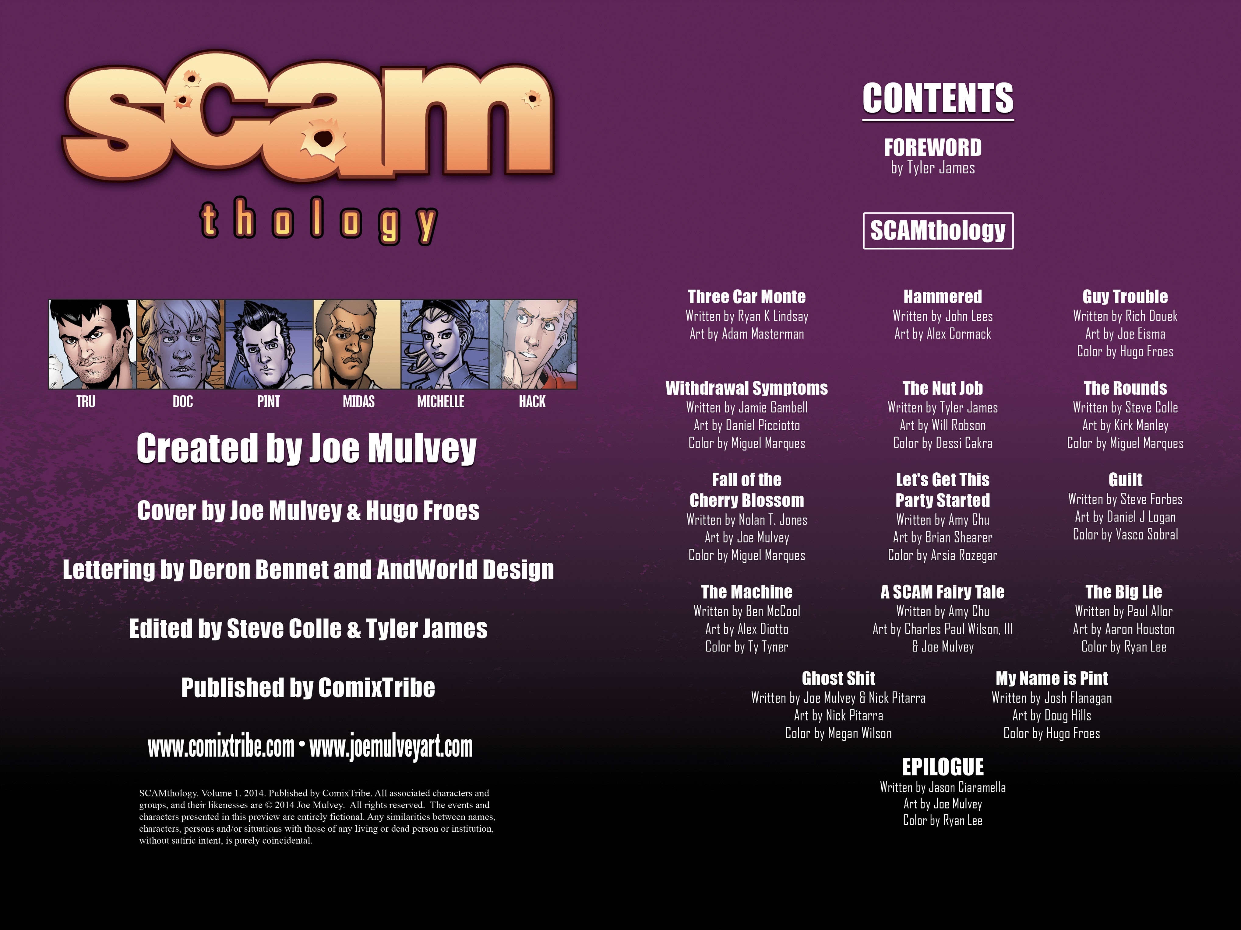 Read online SCAMthology comic -  Issue # TPB - 4