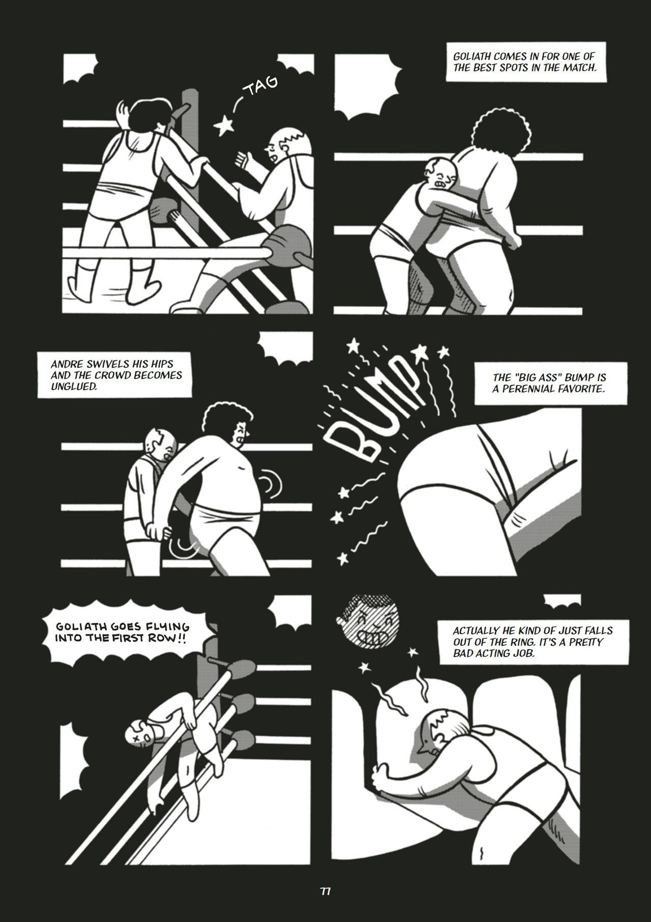 Read online Andre the Giant: Life and Legend comic -  Issue #1 - 77