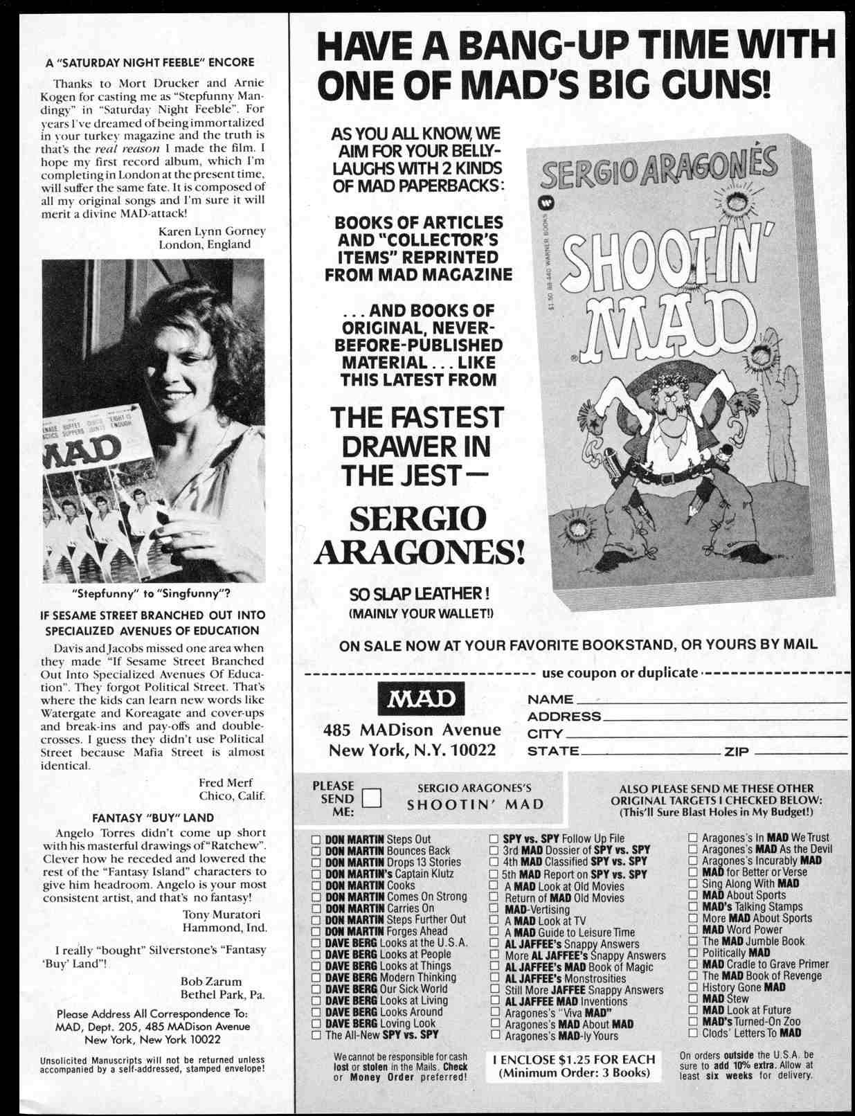 Read online MAD comic -  Issue #205 - 5