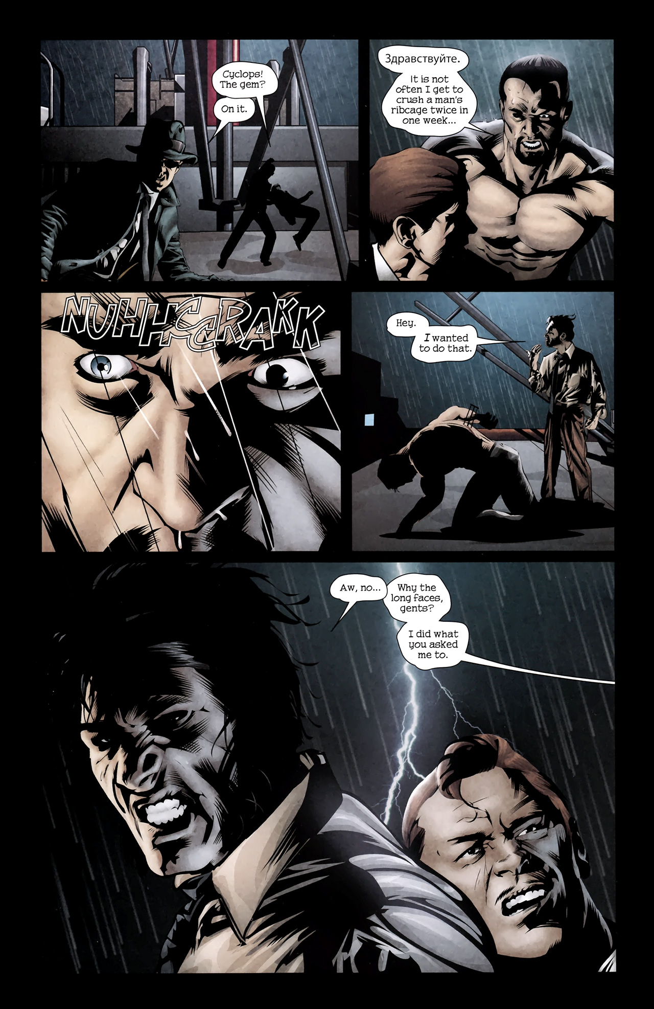 Read online X-Men Noir: Mark of Cain comic -  Issue #3 - 24