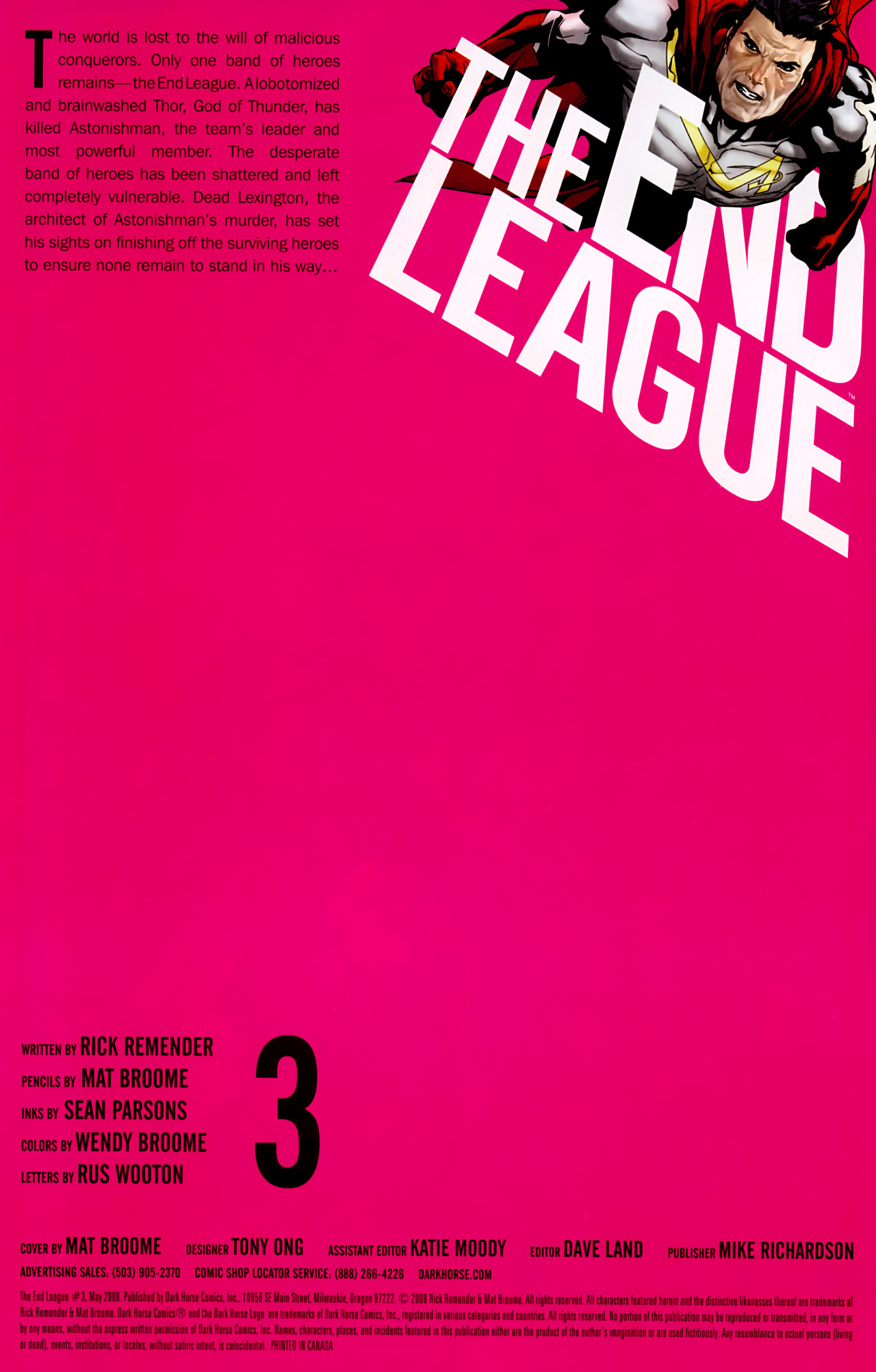 Read online The End League comic -  Issue #3 - 2