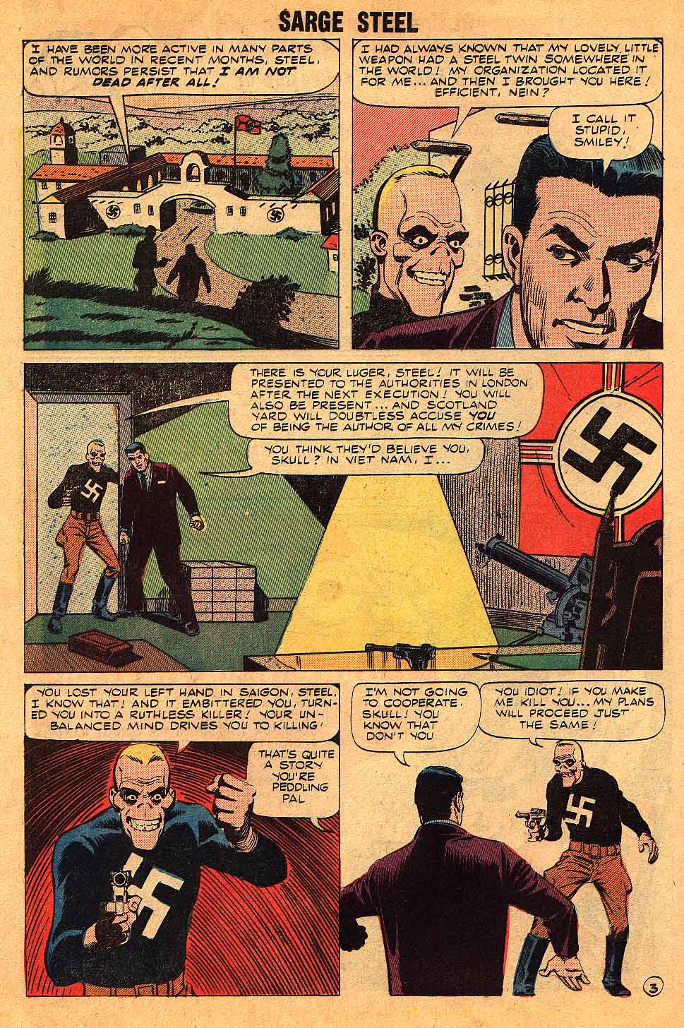 Read online Sarge Steel comic -  Issue #3 - 16