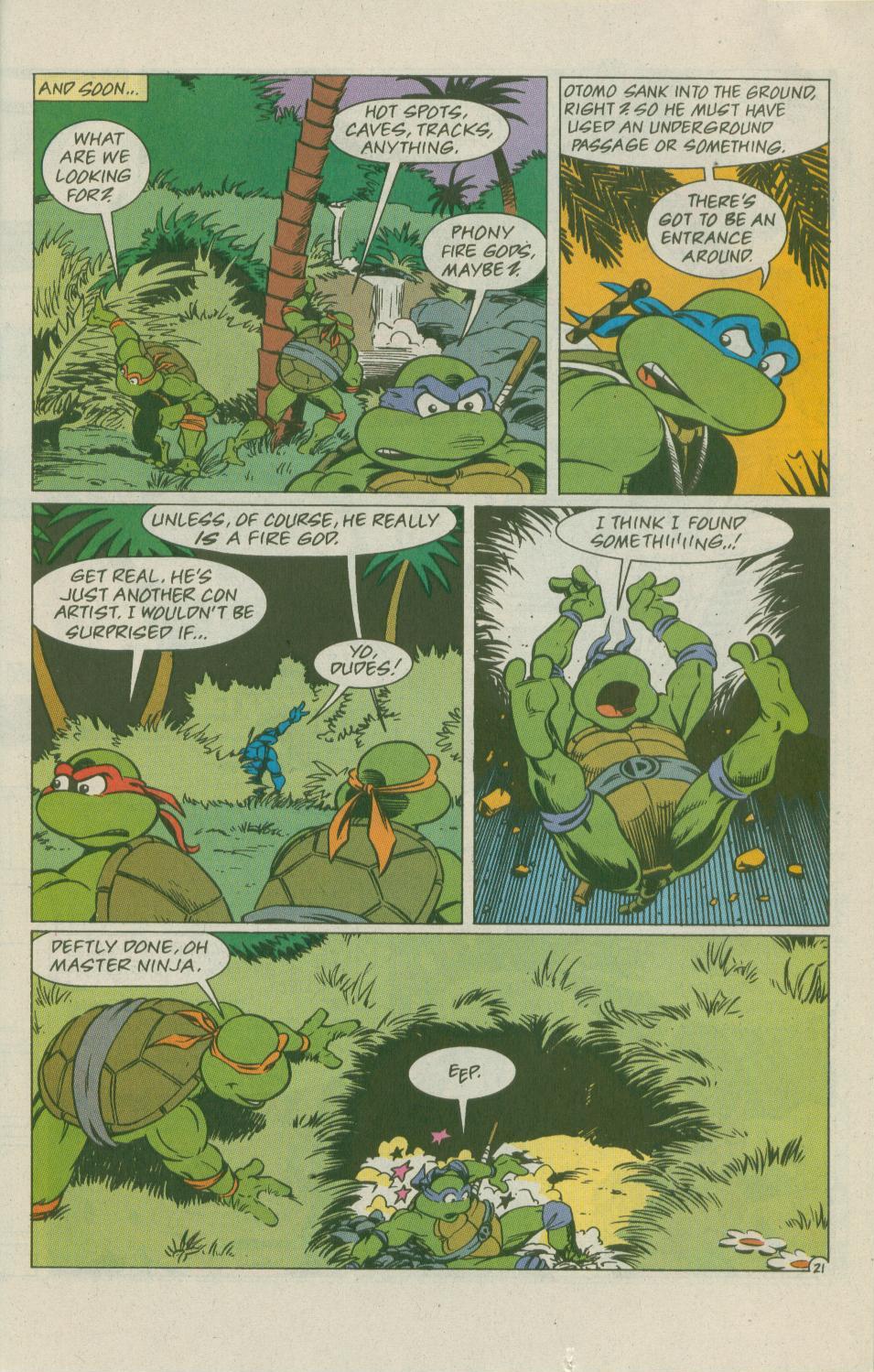 Read online Teenage Mutant Ninja Turtles Adventures (1989) comic -  Issue # _Special 2 - 22