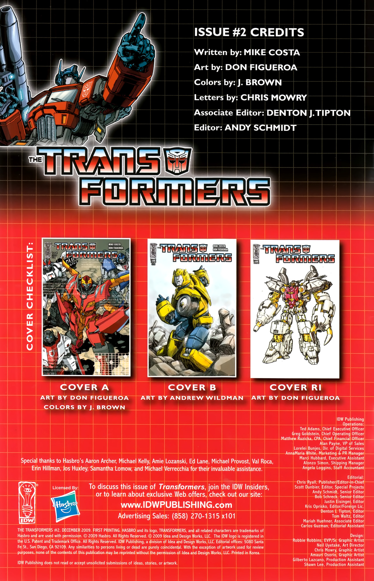 Read online The Transformers (2009) comic -  Issue #2 - 3