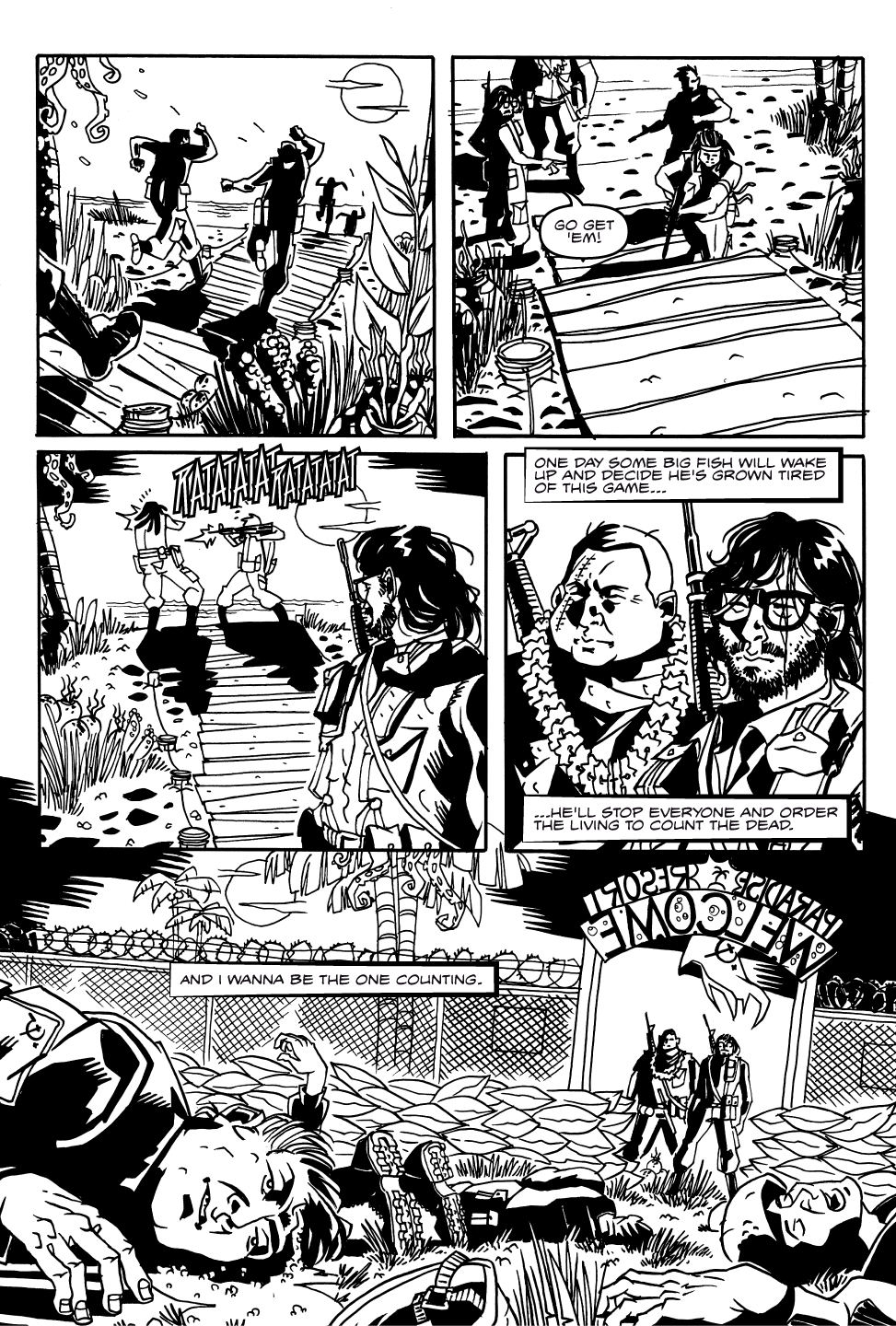 Read online Hotline Miami 2: Wrong Number comic -  Issue #5 - 11