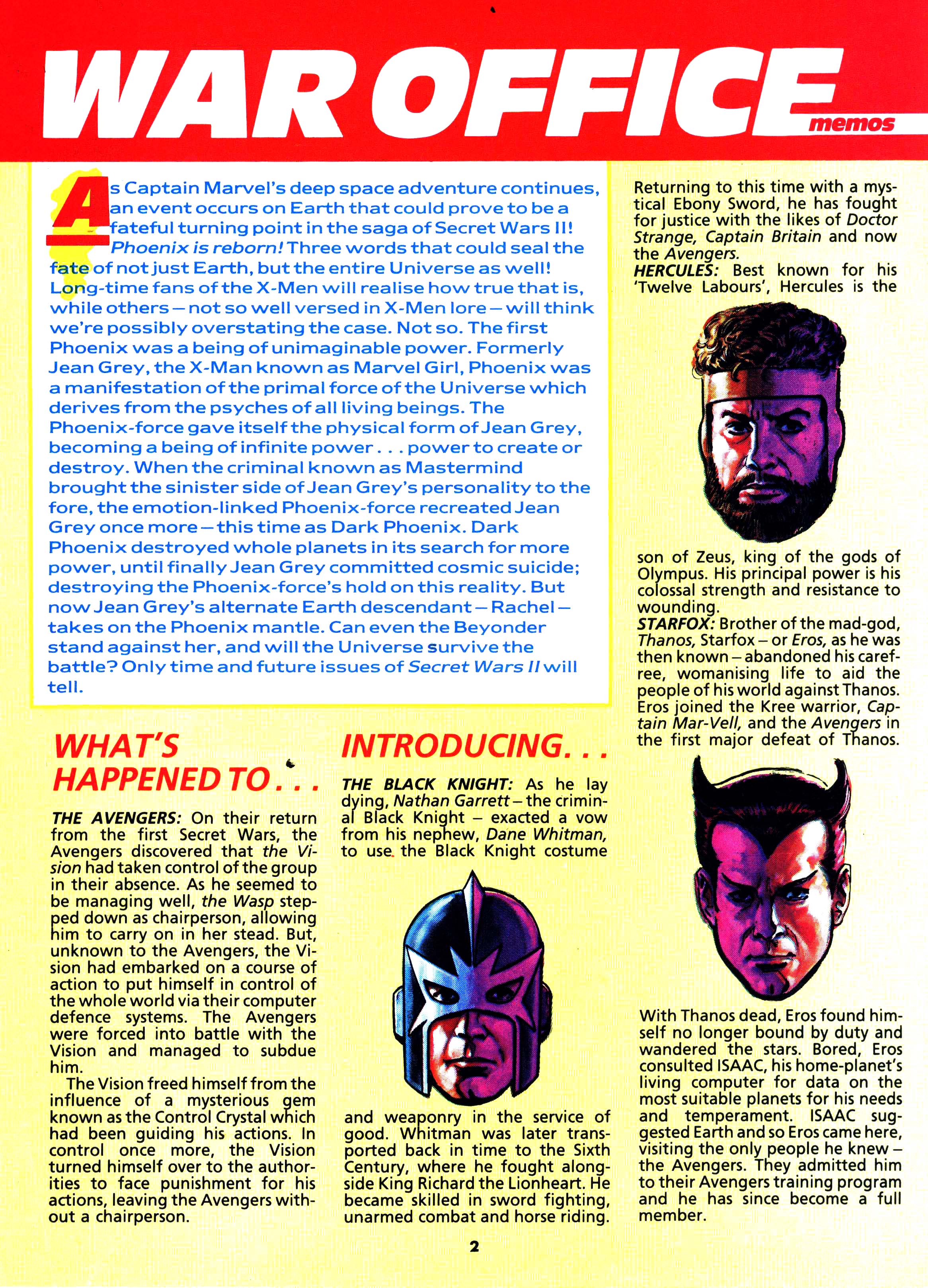Read online Secret Wars (1985) comic -  Issue #47 - 2