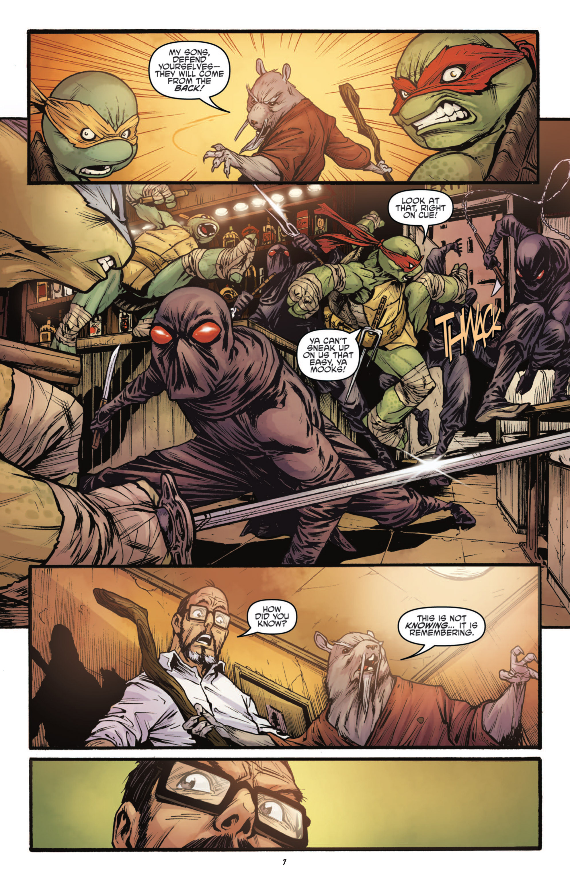 Read online Teenage Mutant Ninja Turtles: The Secret History of the Foot Clan comic -  Issue #4 - 9