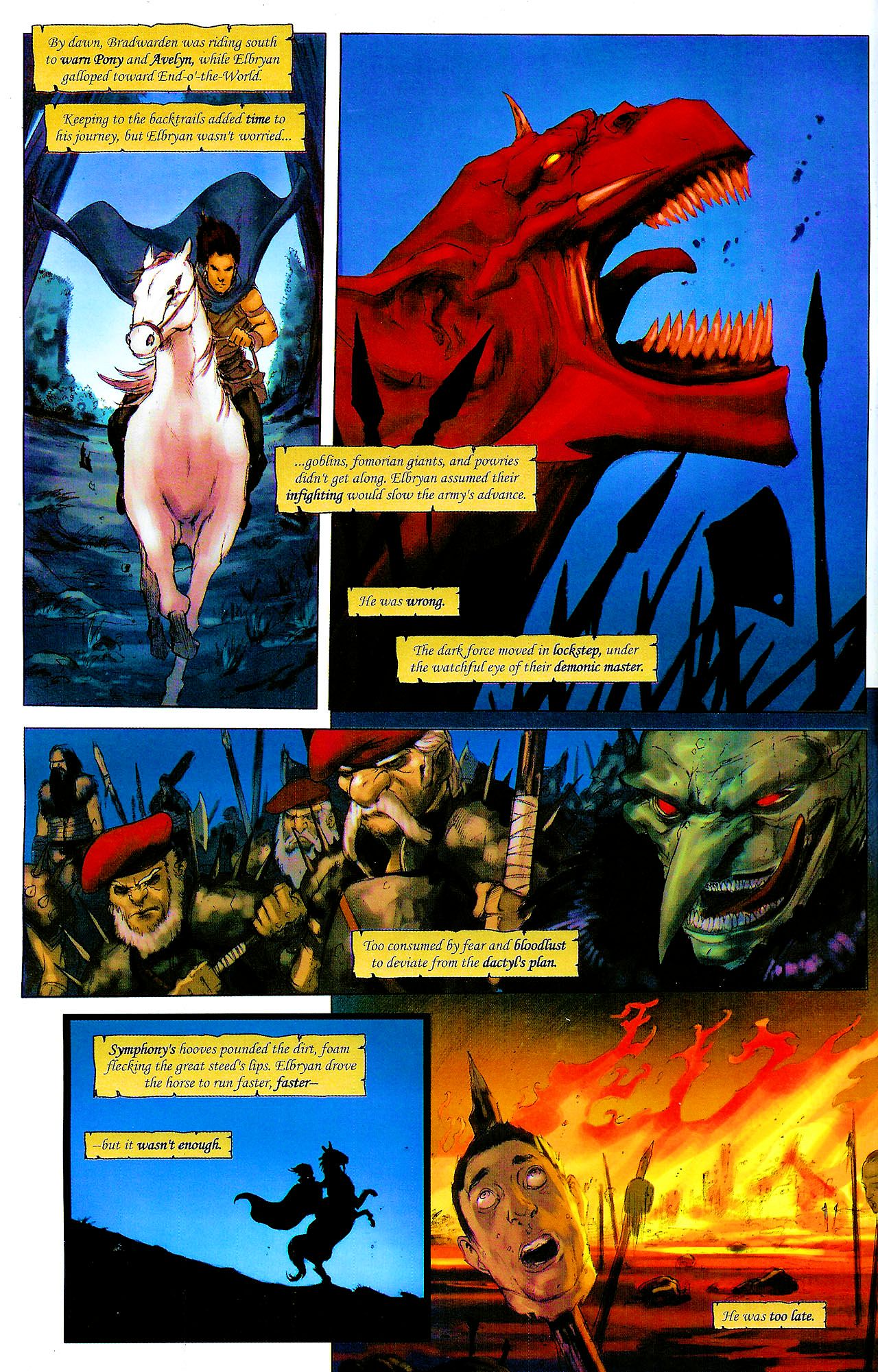 Read online DemonWars: The Demon Awakens comic -  Issue #3 - 4