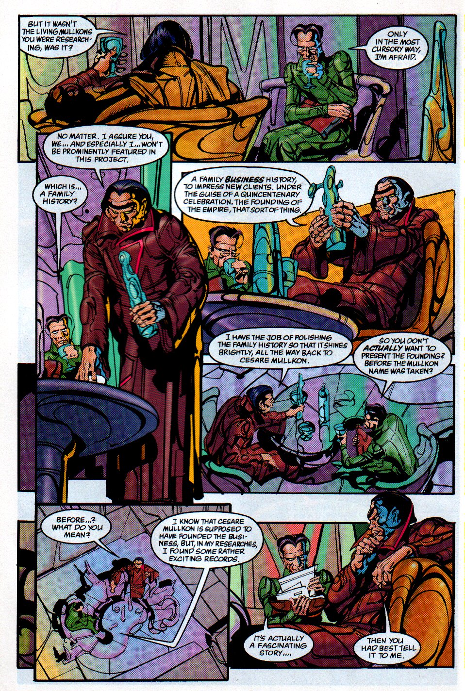 Read online John Jakes' Mulkon Empire comic -  Issue #1 - 12