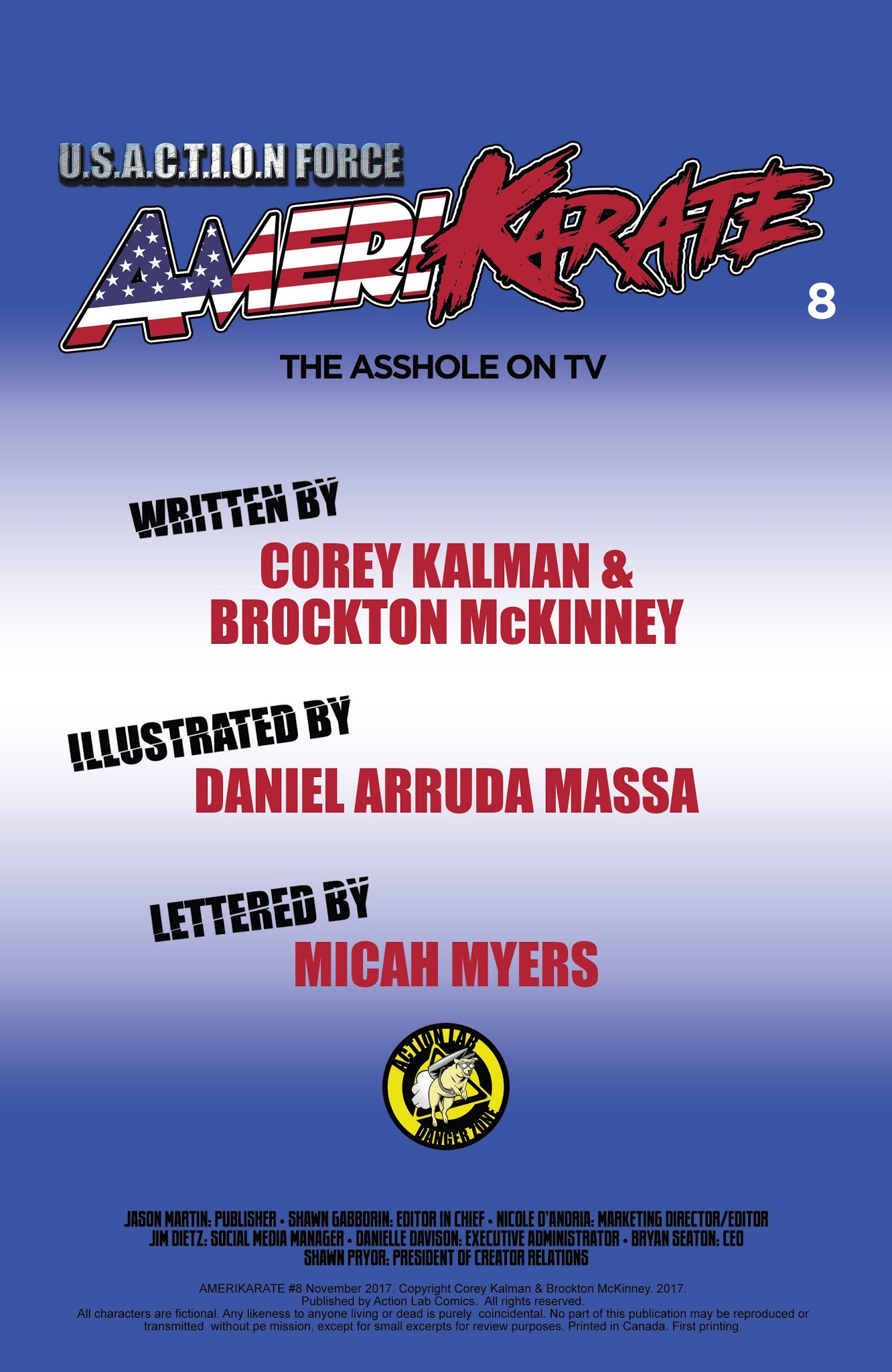 Read online AmeriKarate comic -  Issue #8 - 3