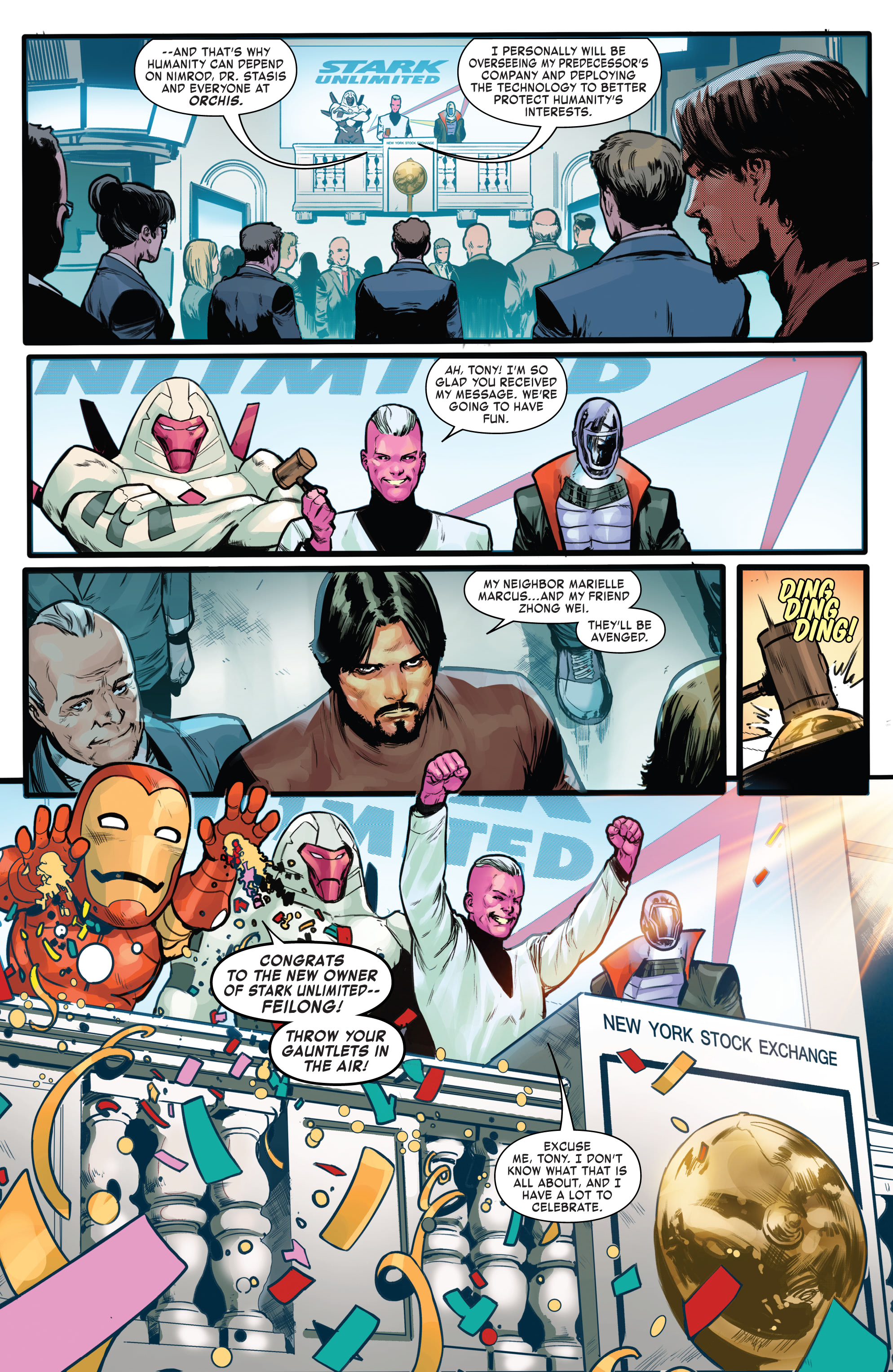 Read online The Invincible Iron Man (2022) comic -  Issue #4 - 4
