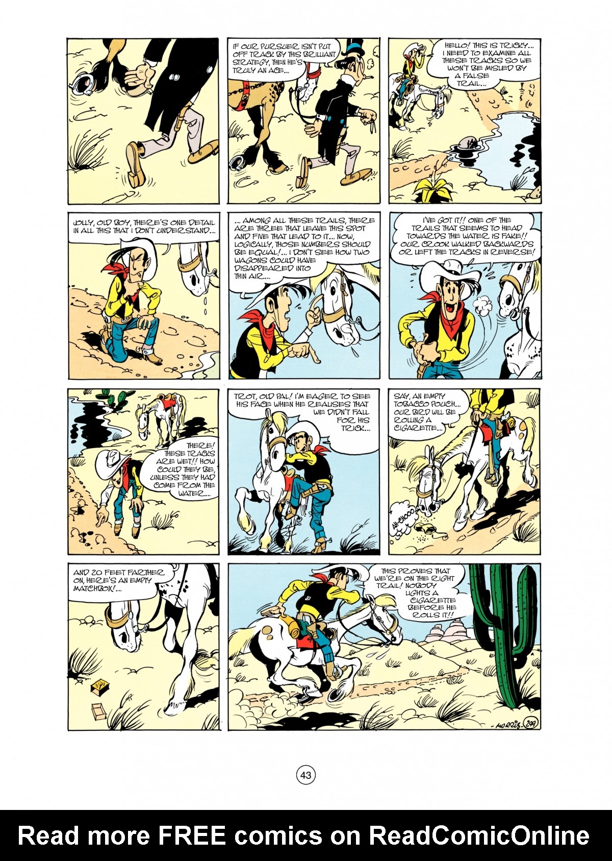 Read online A Lucky Luke Adventure comic -  Issue #38 - 43