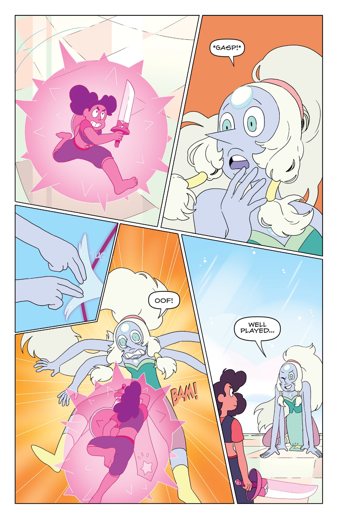 Read online Steven Universe Ongoing comic -  Issue #18 - 22