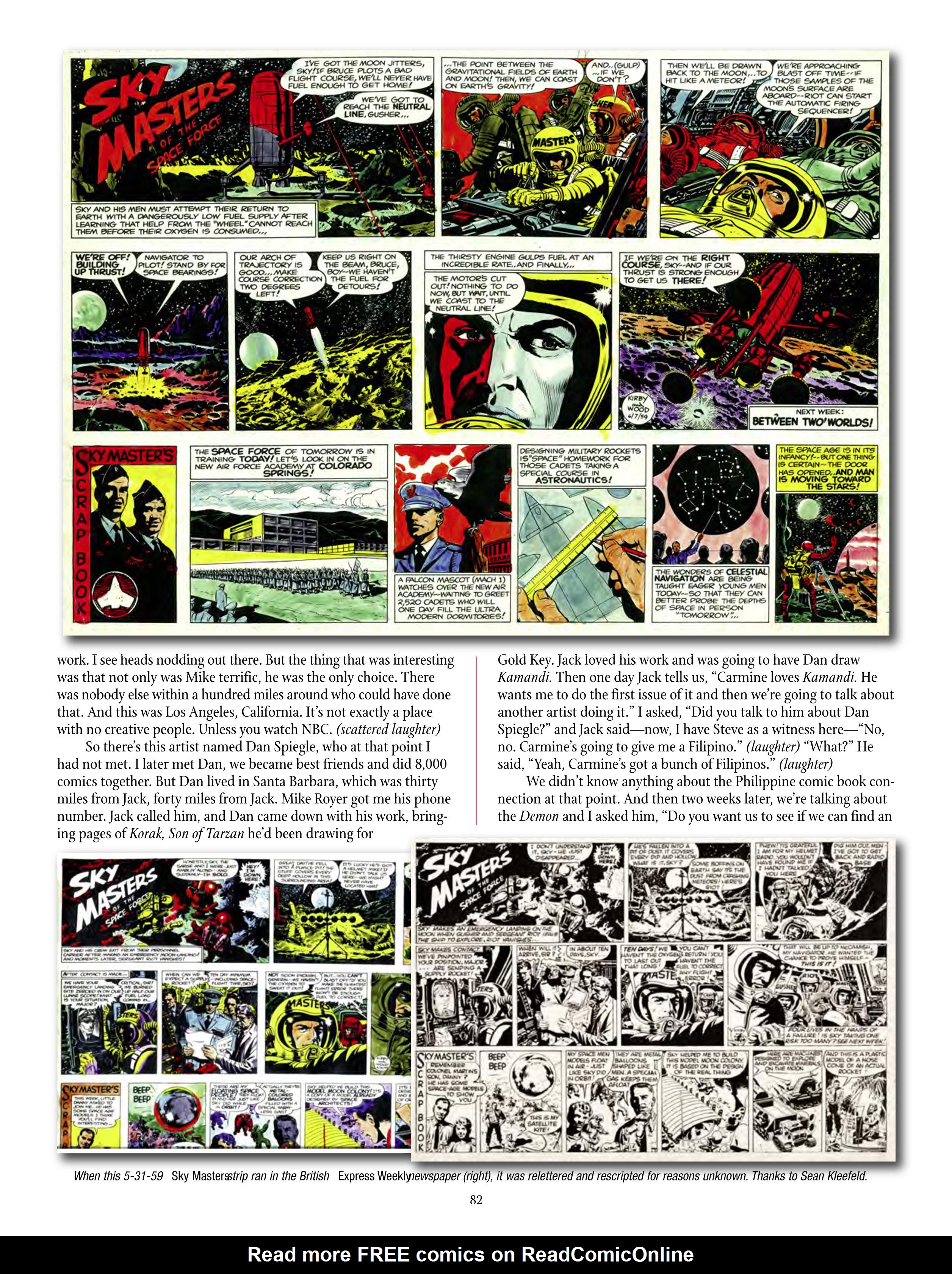 Read online The Jack Kirby Collector comic -  Issue #70 - 84