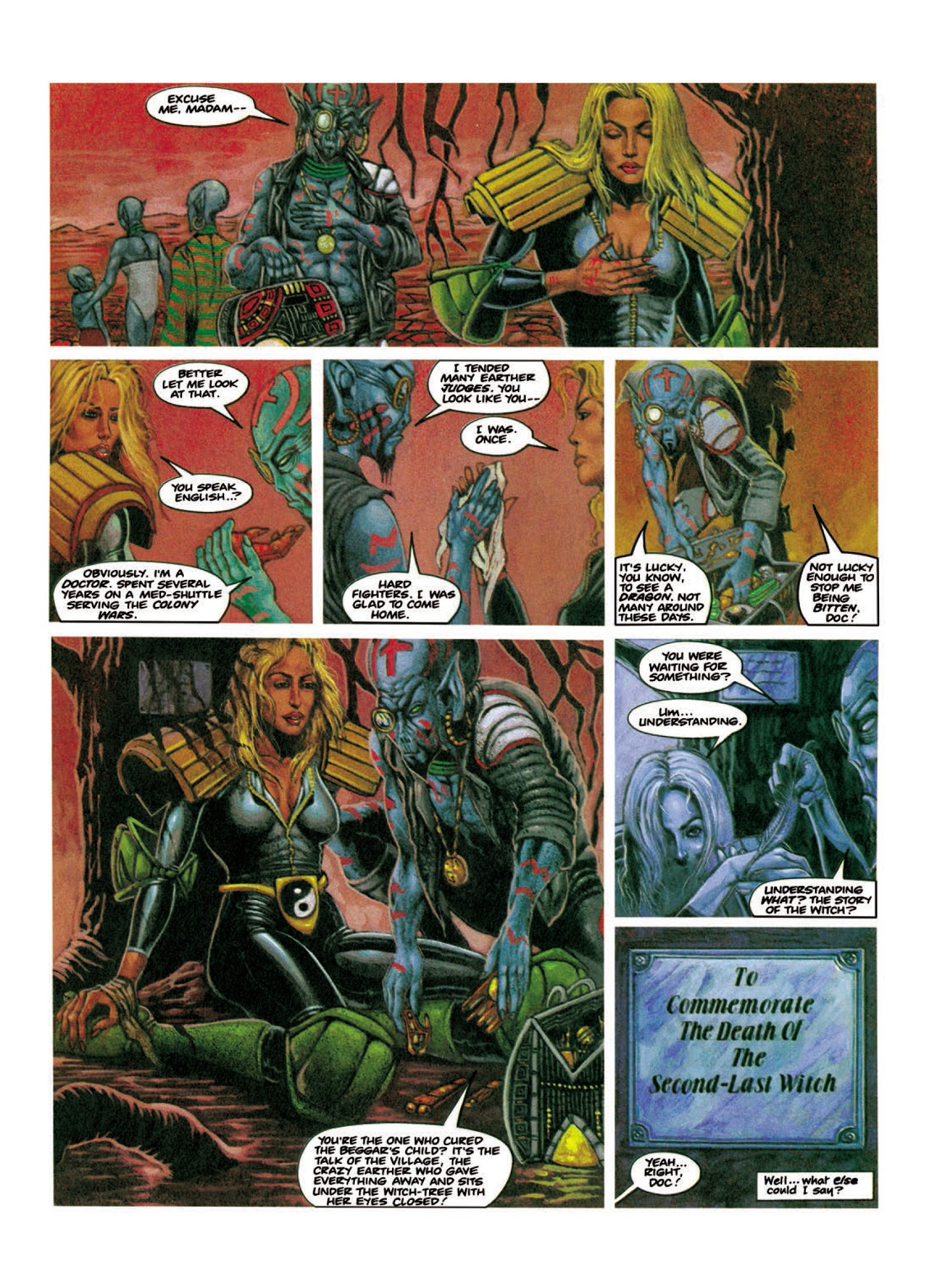 Read online Judge Anderson: The Psi Files comic -  Issue # TPB 2 - 245