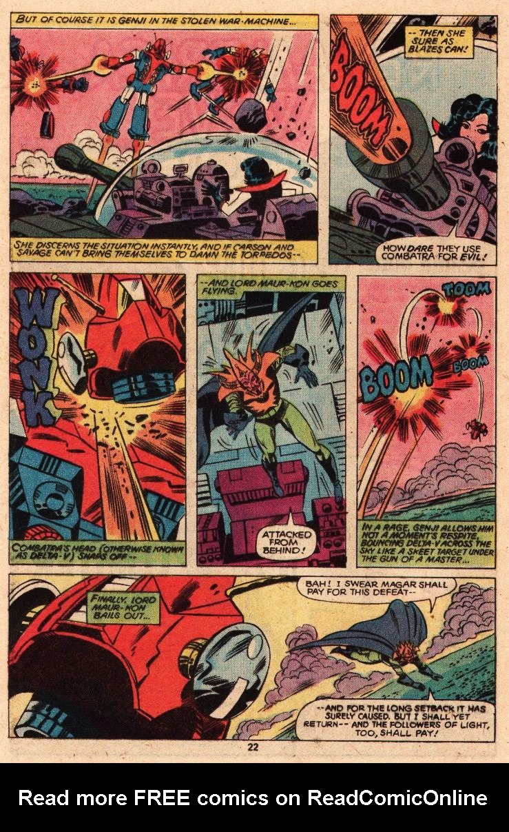 Read online Shogun Warriors comic -  Issue #6 - 14