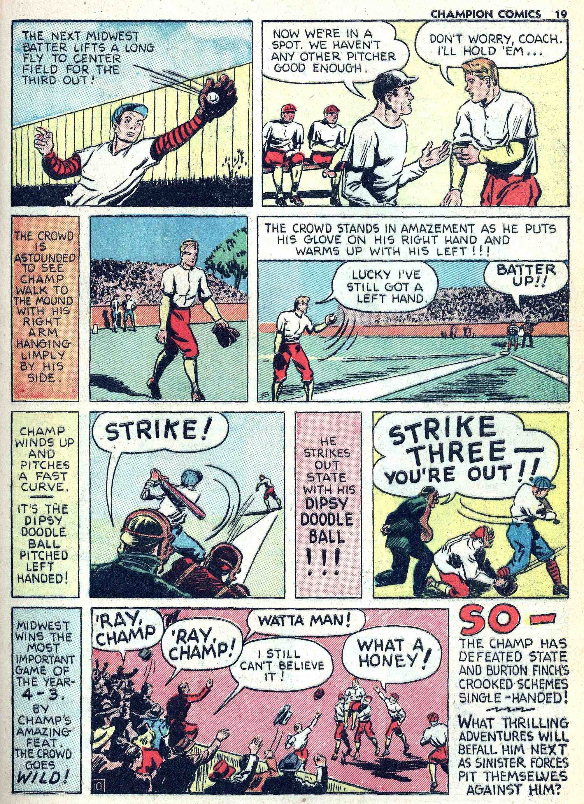 Read online Champion Comics comic -  Issue #9 - 21