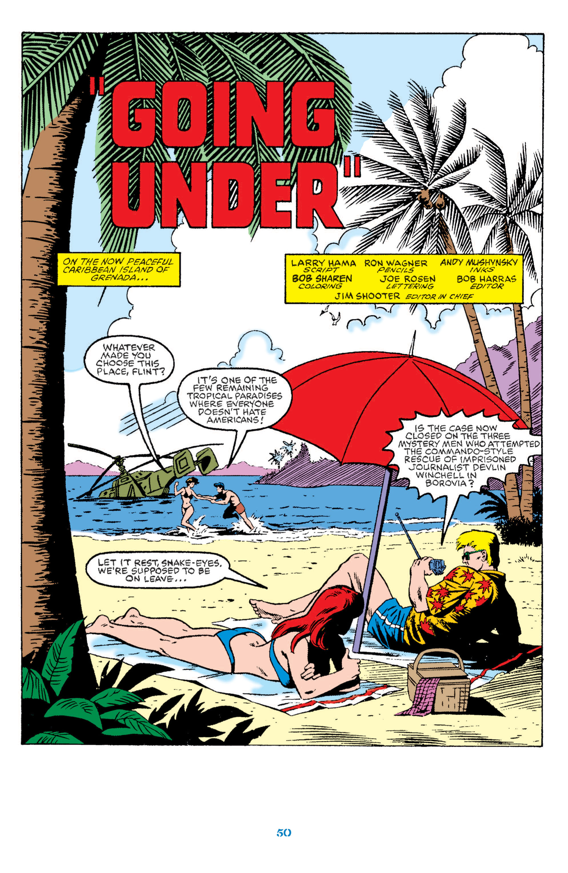 Read online Classic G.I. Joe comic -  Issue # TPB 7 (Part 1) - 51