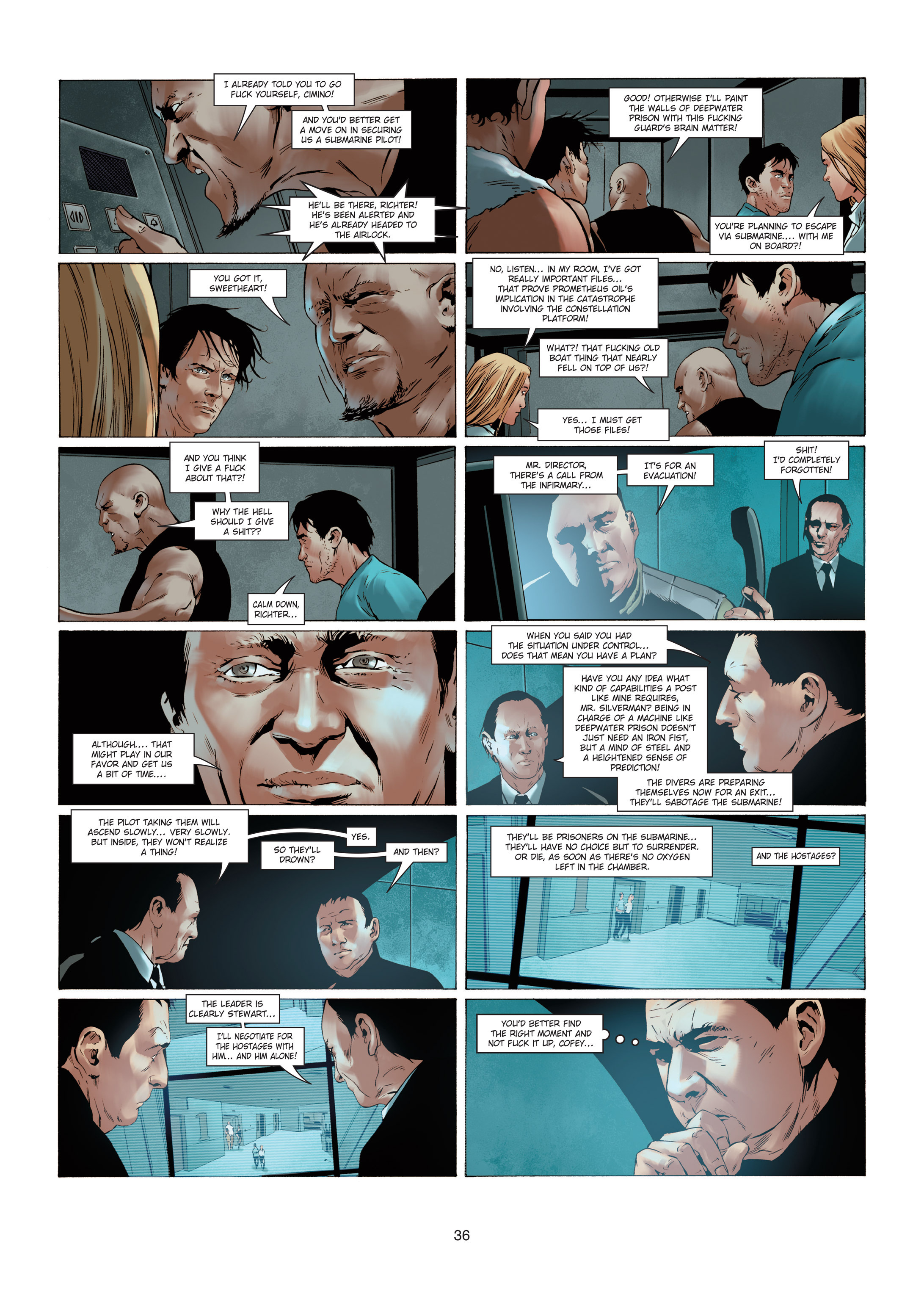 Read online Deepwater Prison comic -  Issue #3 - 36