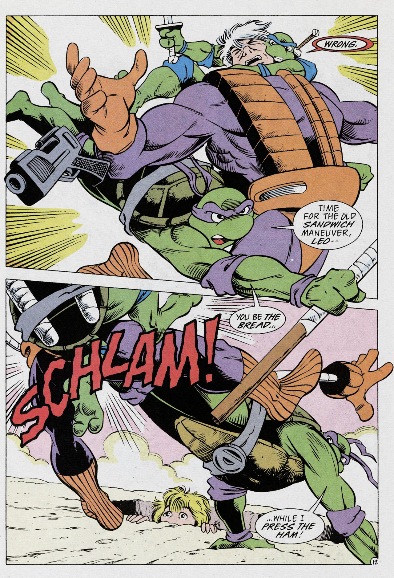 Read online Teenage Mutant Ninja Turtles Adventures (1989) comic -  Issue #56 - 13