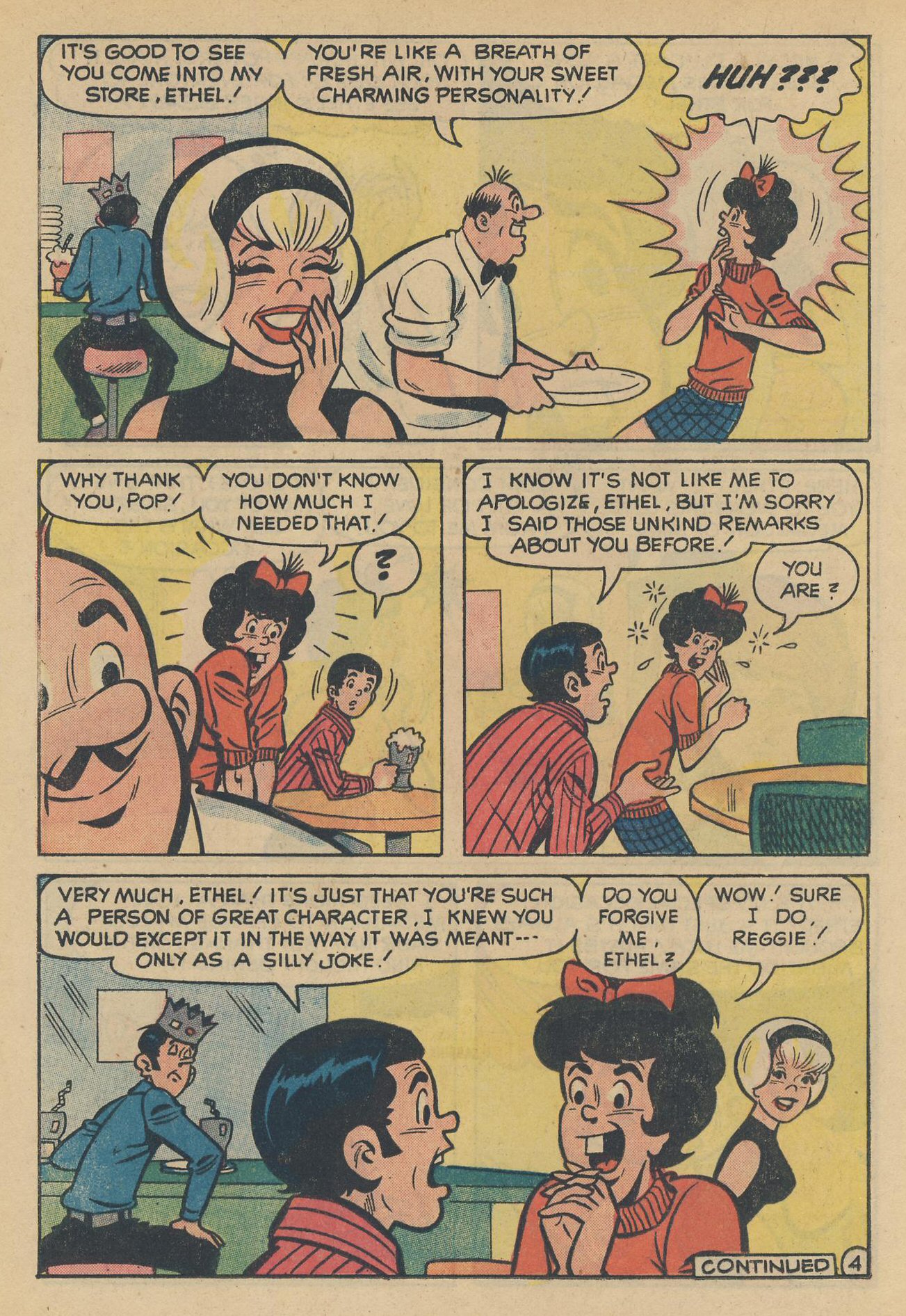 Read online Archie's TV Laugh-Out comic -  Issue #17 - 16