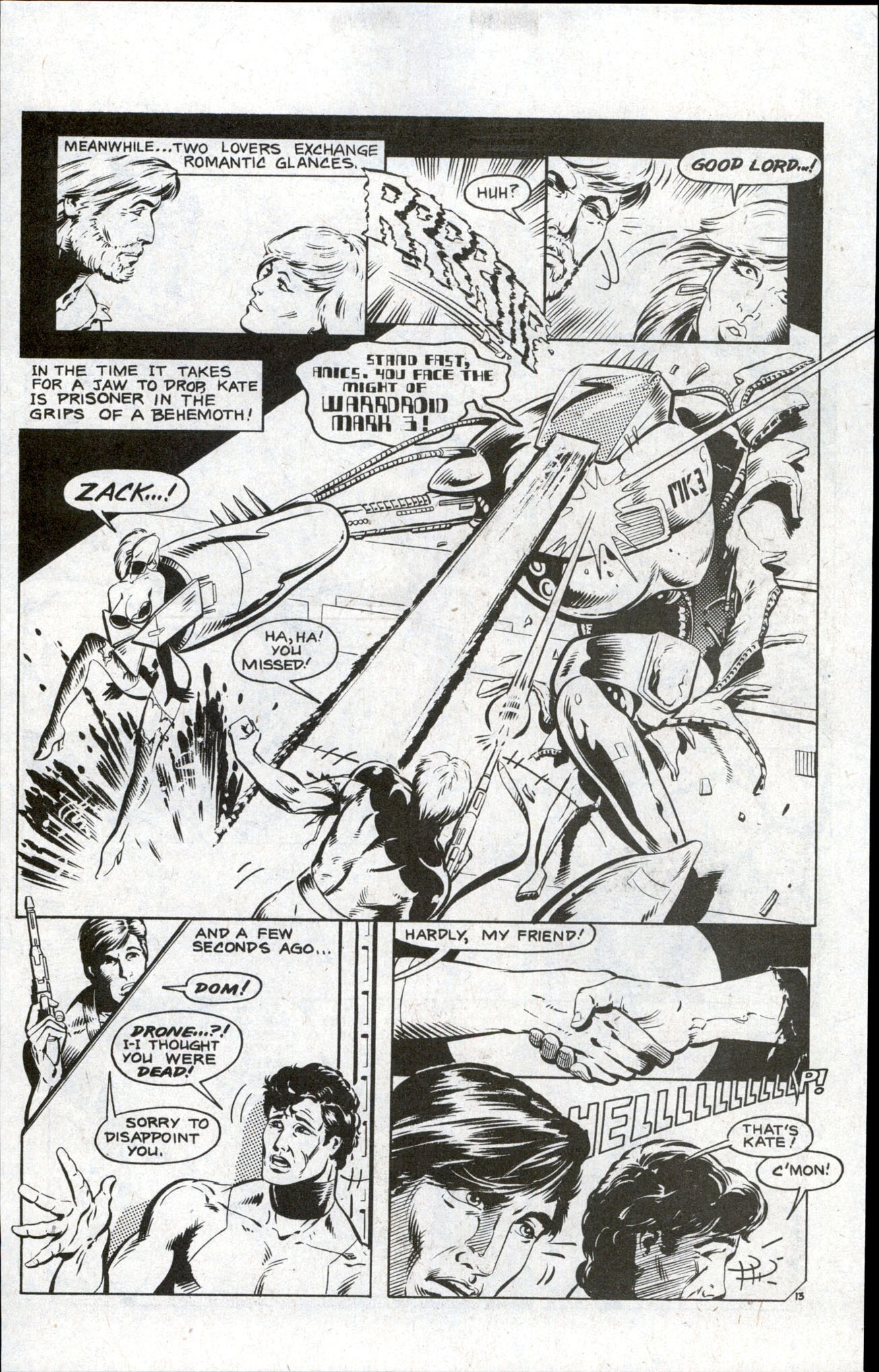 Read online The Survivors (1986) comic -  Issue #1 - 15