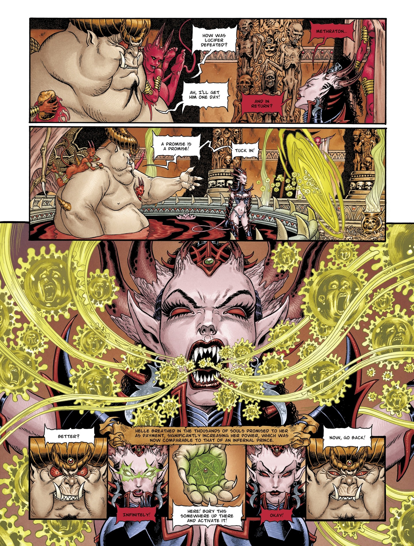 Read online The Black Moon Chronicles comic -  Issue #20 - 13